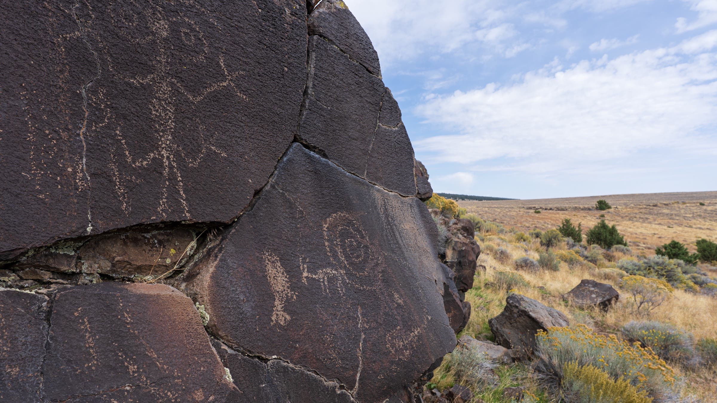 Petroglyph Lake in Hart Mountain National Antelope Refuge