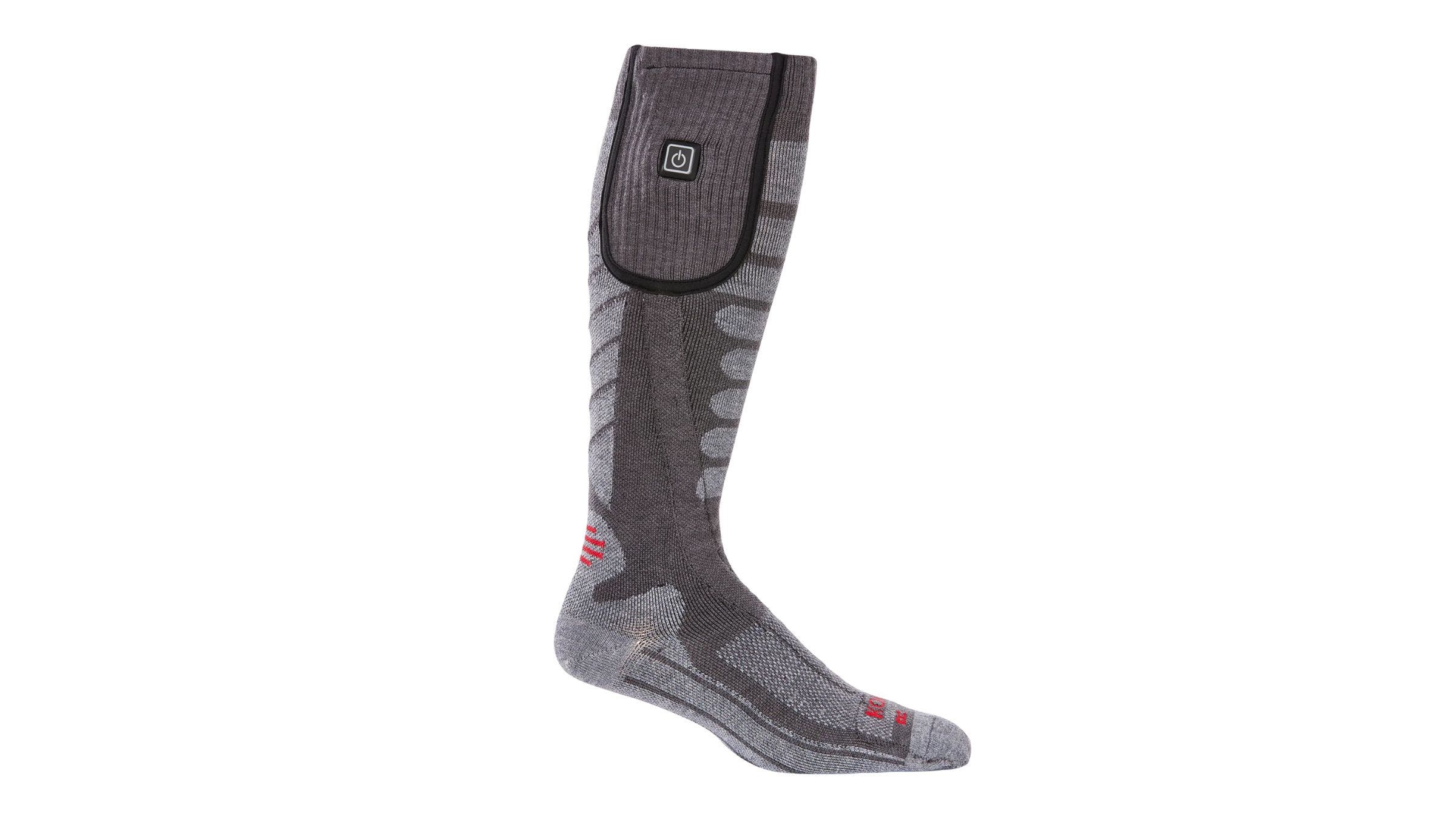 gray tall sock