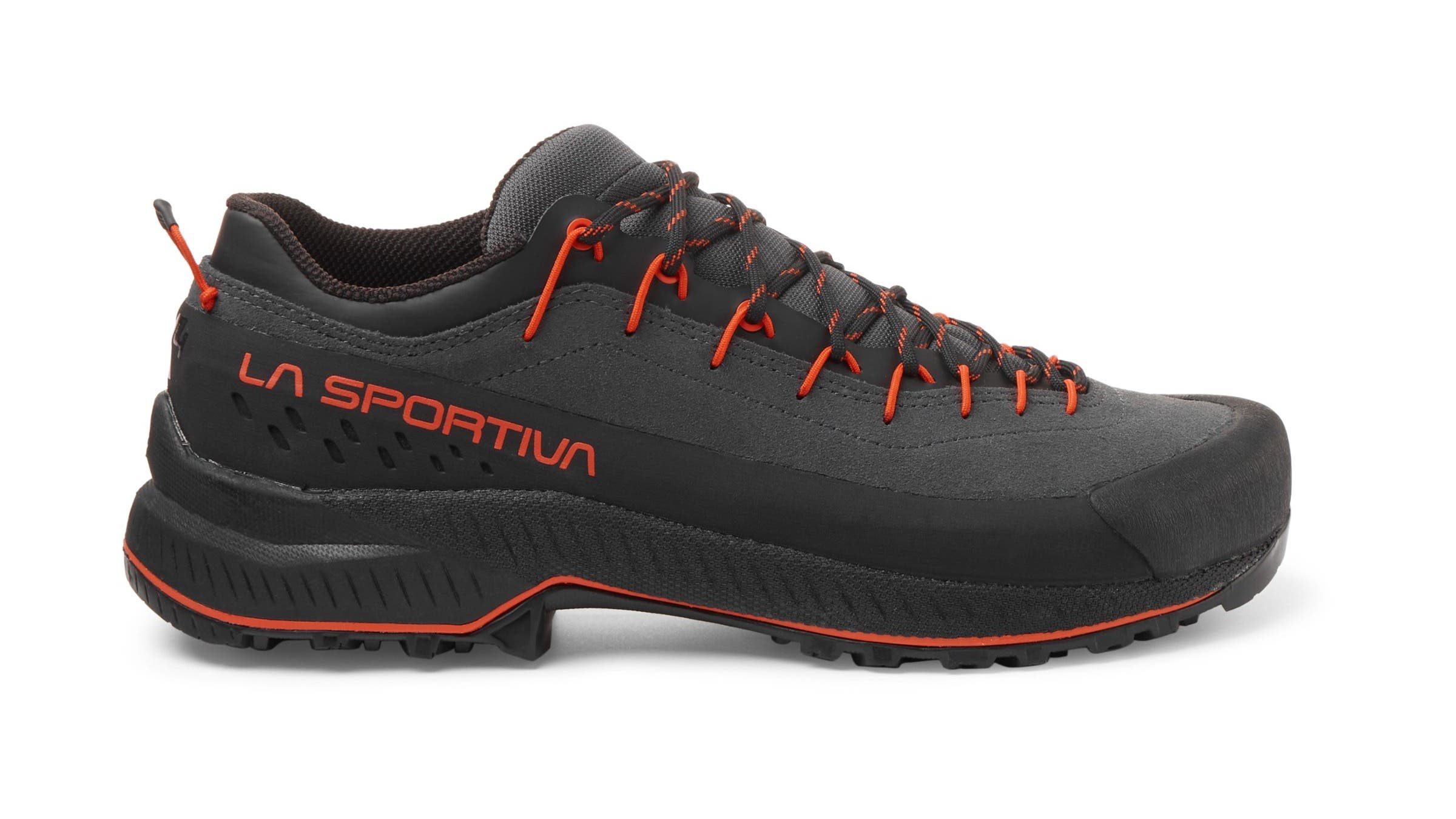 black climbing shoe on a white background rei holiday sale