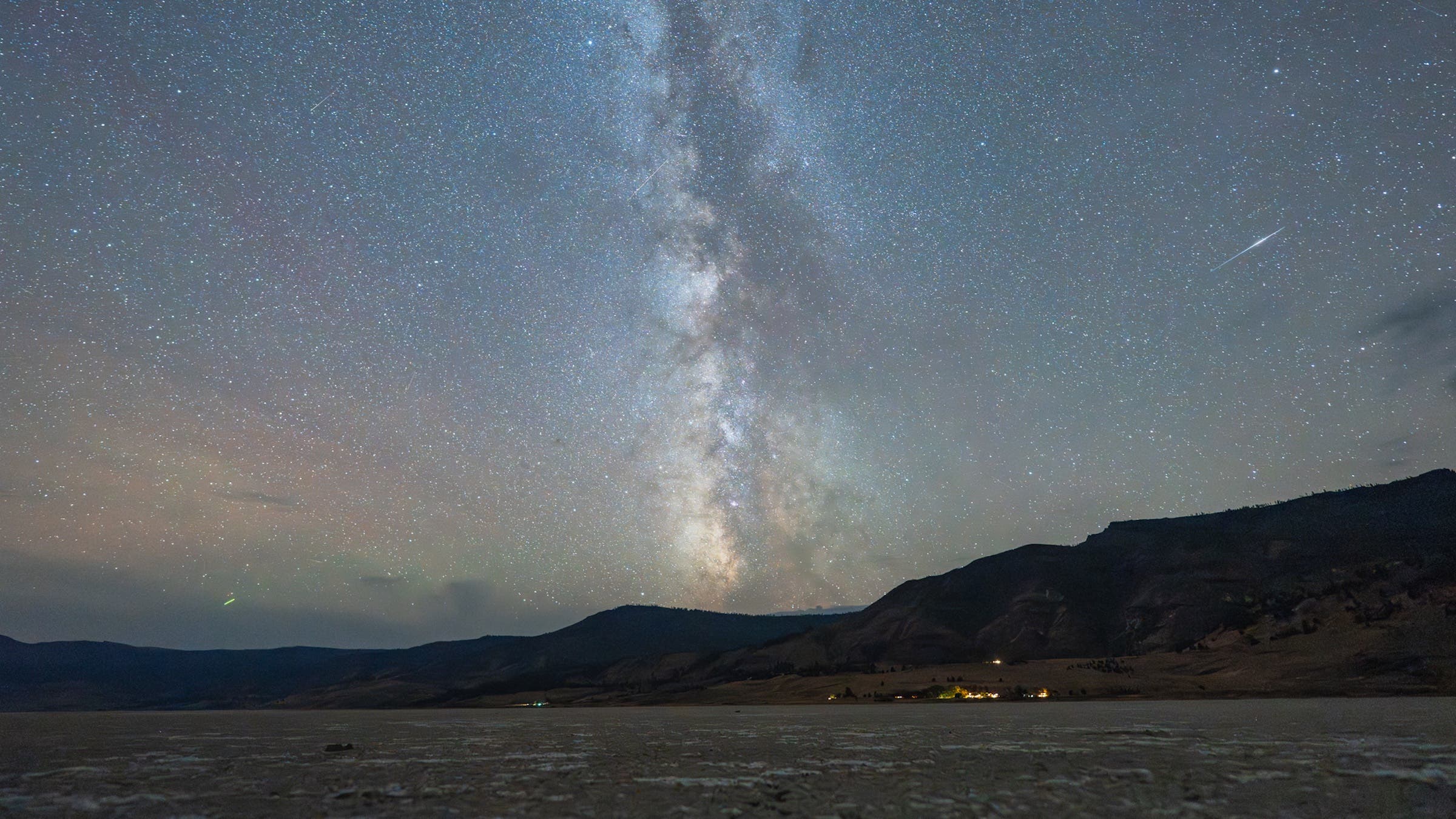 The Milky Way from Summer Lake