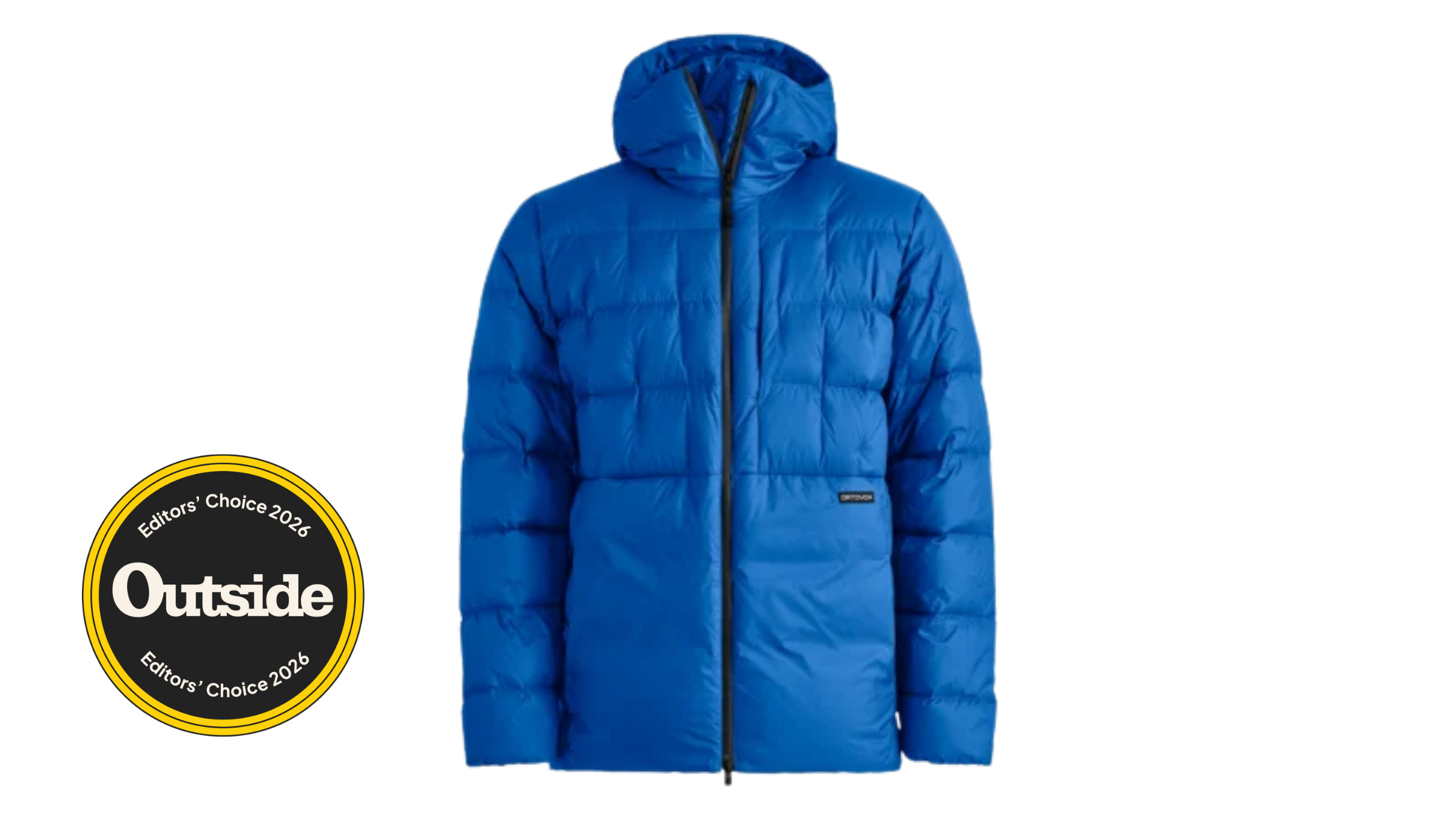 Ortovox Downwool 270 Jacket in bright blue, one of the best winter coats tested by Outside in 2026