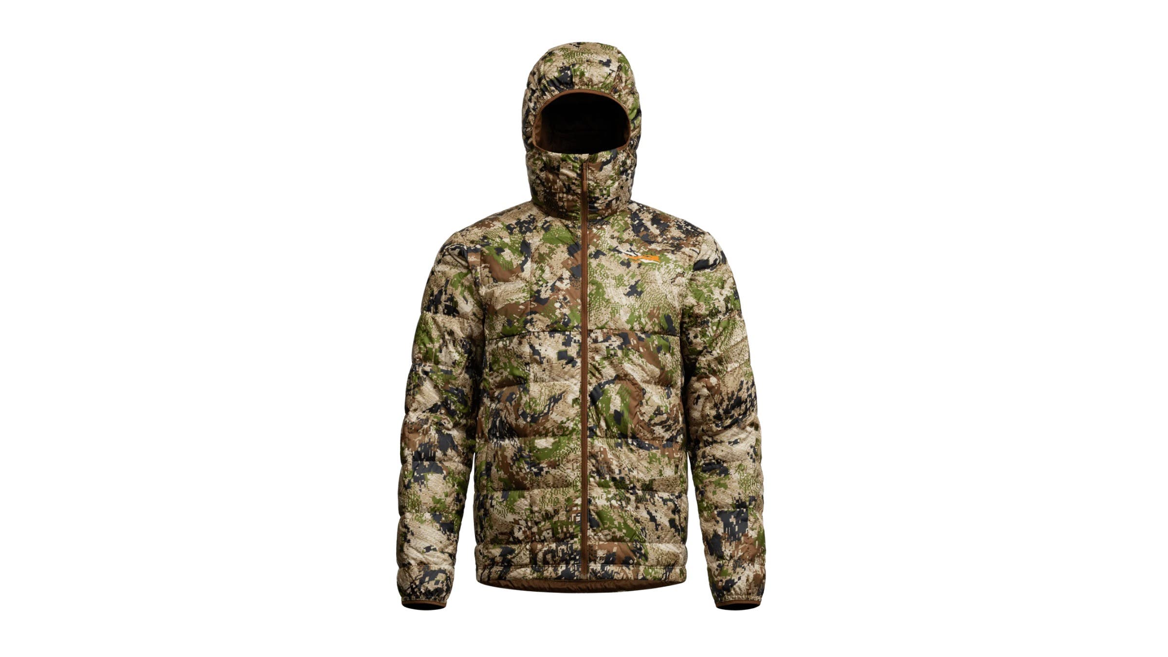 sitka hyperdown jacket on a white background