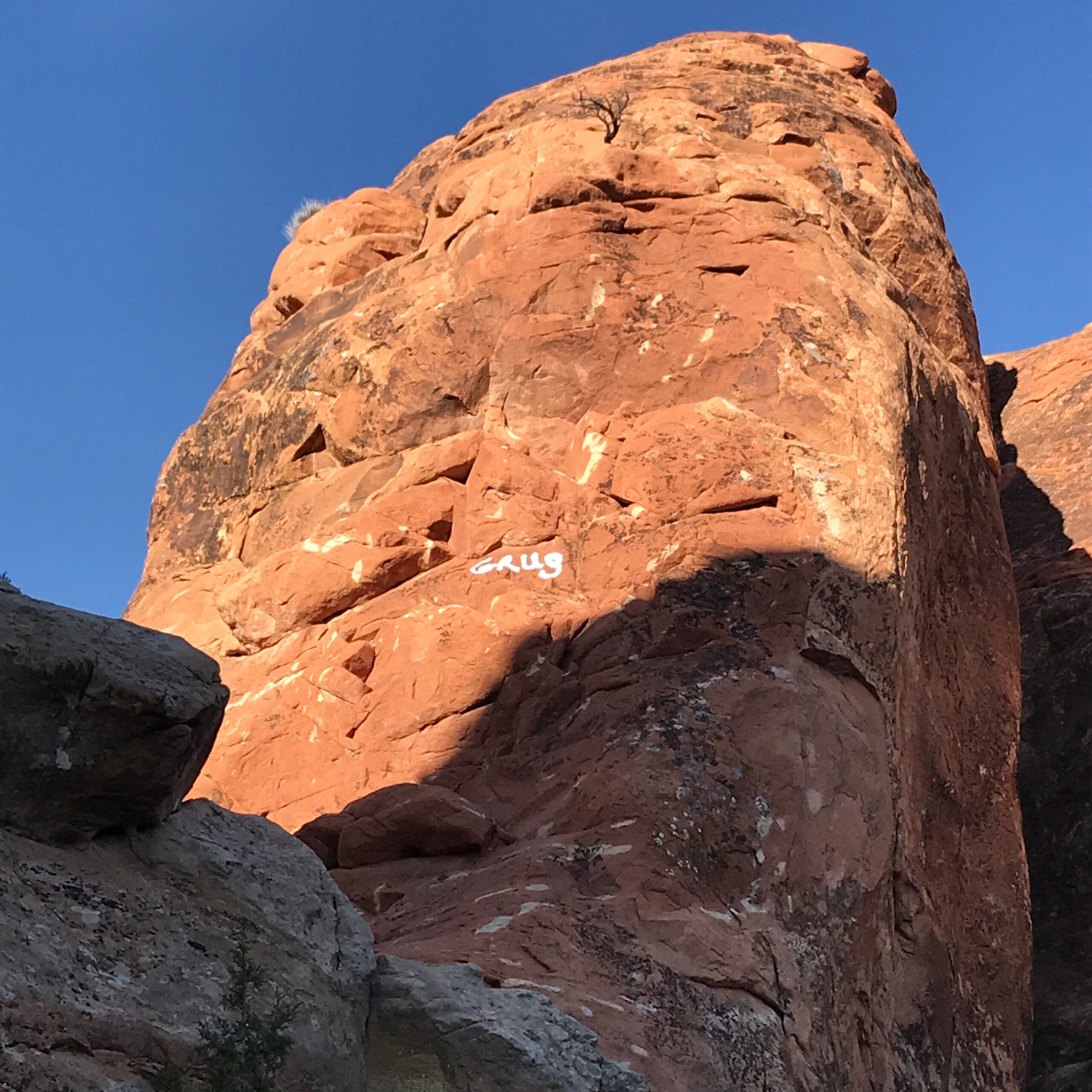 Vandals Left Graffiti in Arches National Park