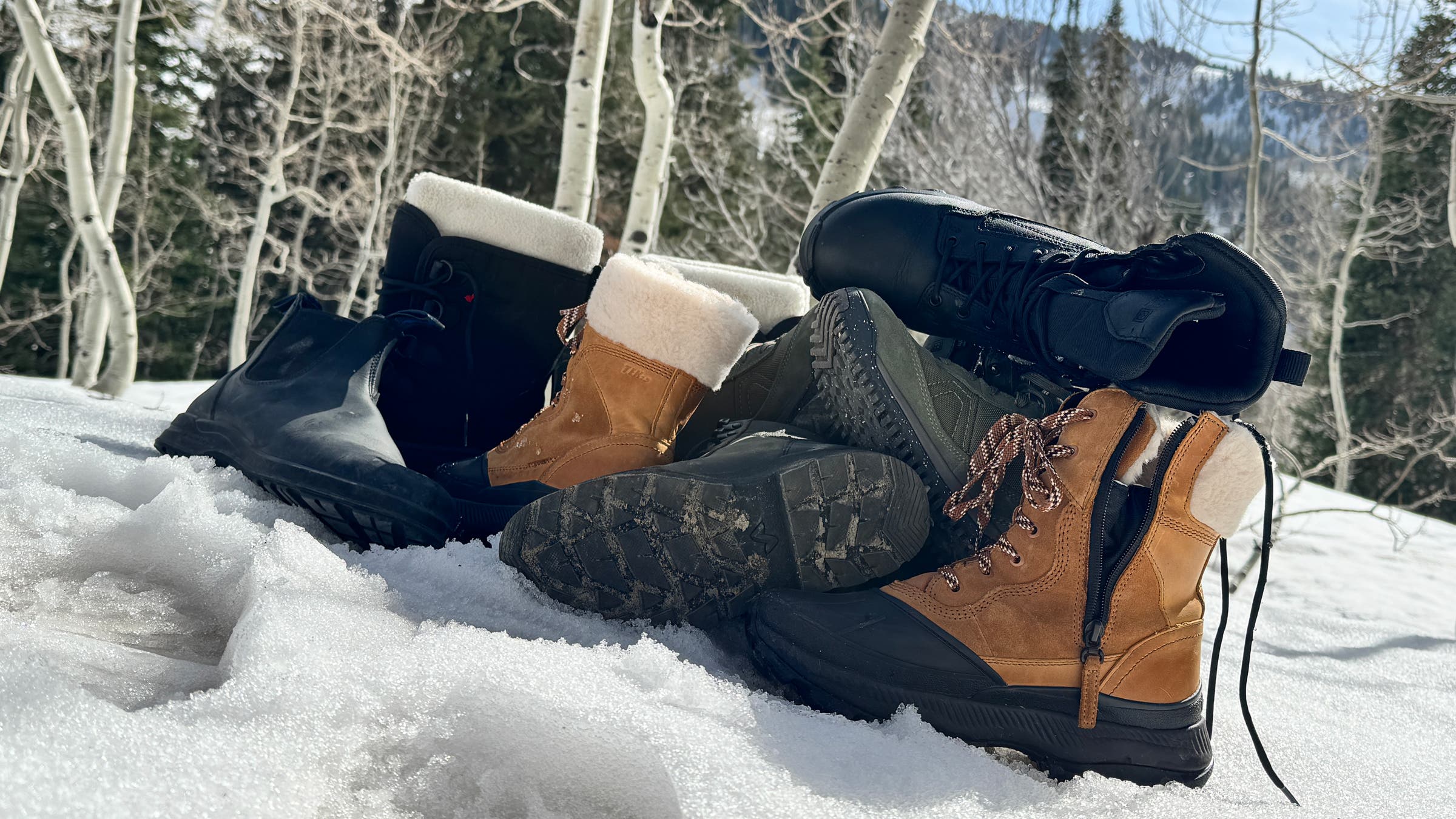 Winter boot testing