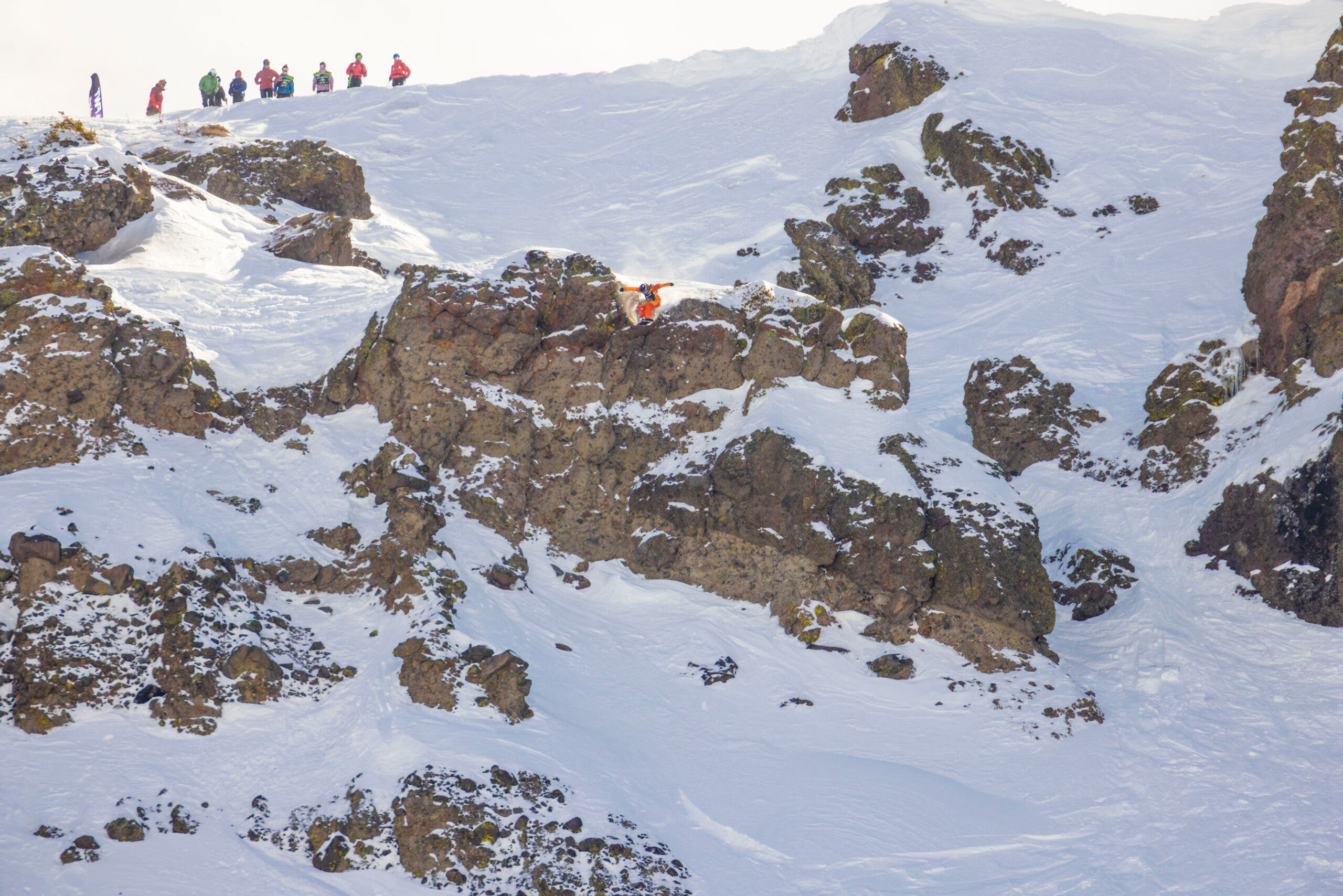 Brian “Steney” Stenerson goes for broke in the 2024 Freeride World Qualifier event on The Cirque, stomping this condo-sized cliff in what he calls his “most complete run” to date. 