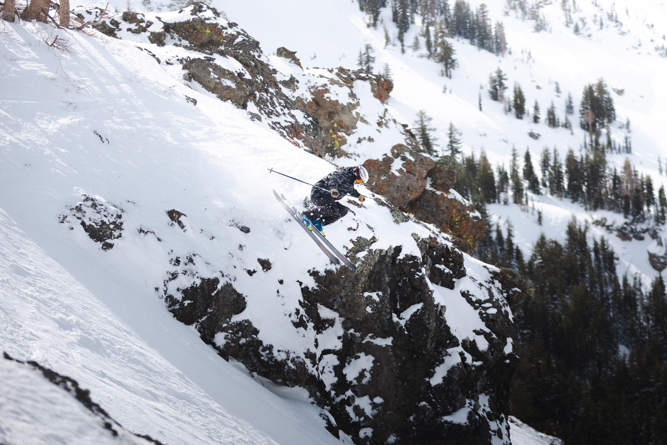 Freeride coach Jasper Donley puts his money where his mouth is on Kirkwood’s Thunder Saddle. That’s how it’s done, kids.