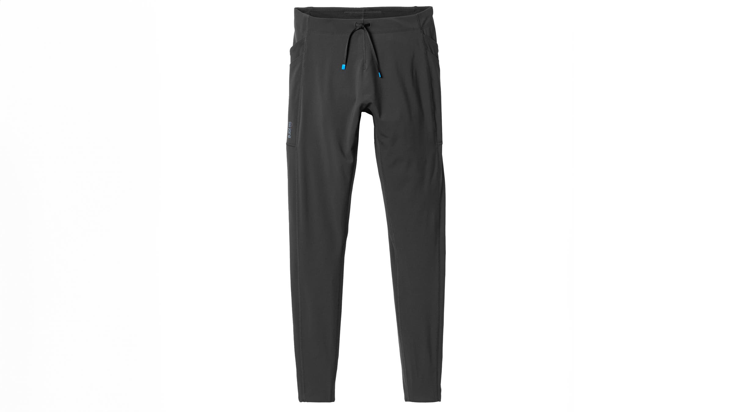 Janji Trail Tight black running tight on white background