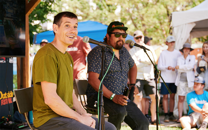 Alex Honnold at Outside Days