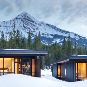 an alpine cabin at One&Only moonlight basin