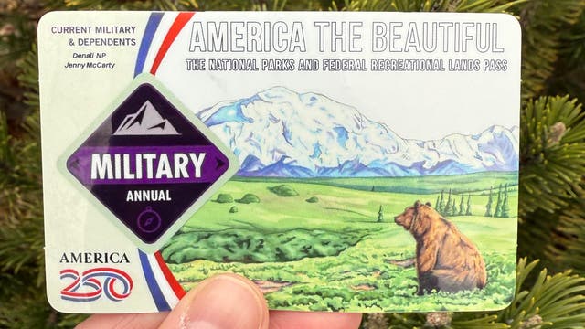 This Artist Created National Parks Pass Stickers to Cover Up Trump’s Face