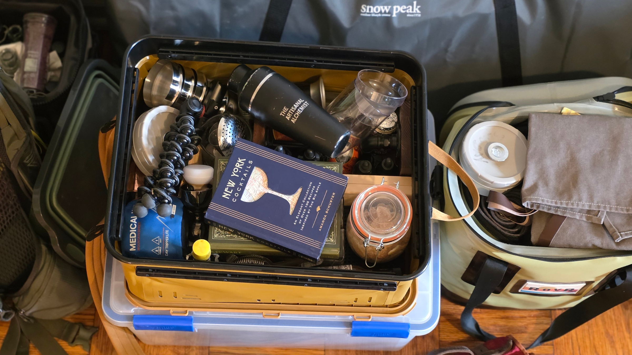 Packing up the Snow Peak IGT Camp Kitchen Starter Set