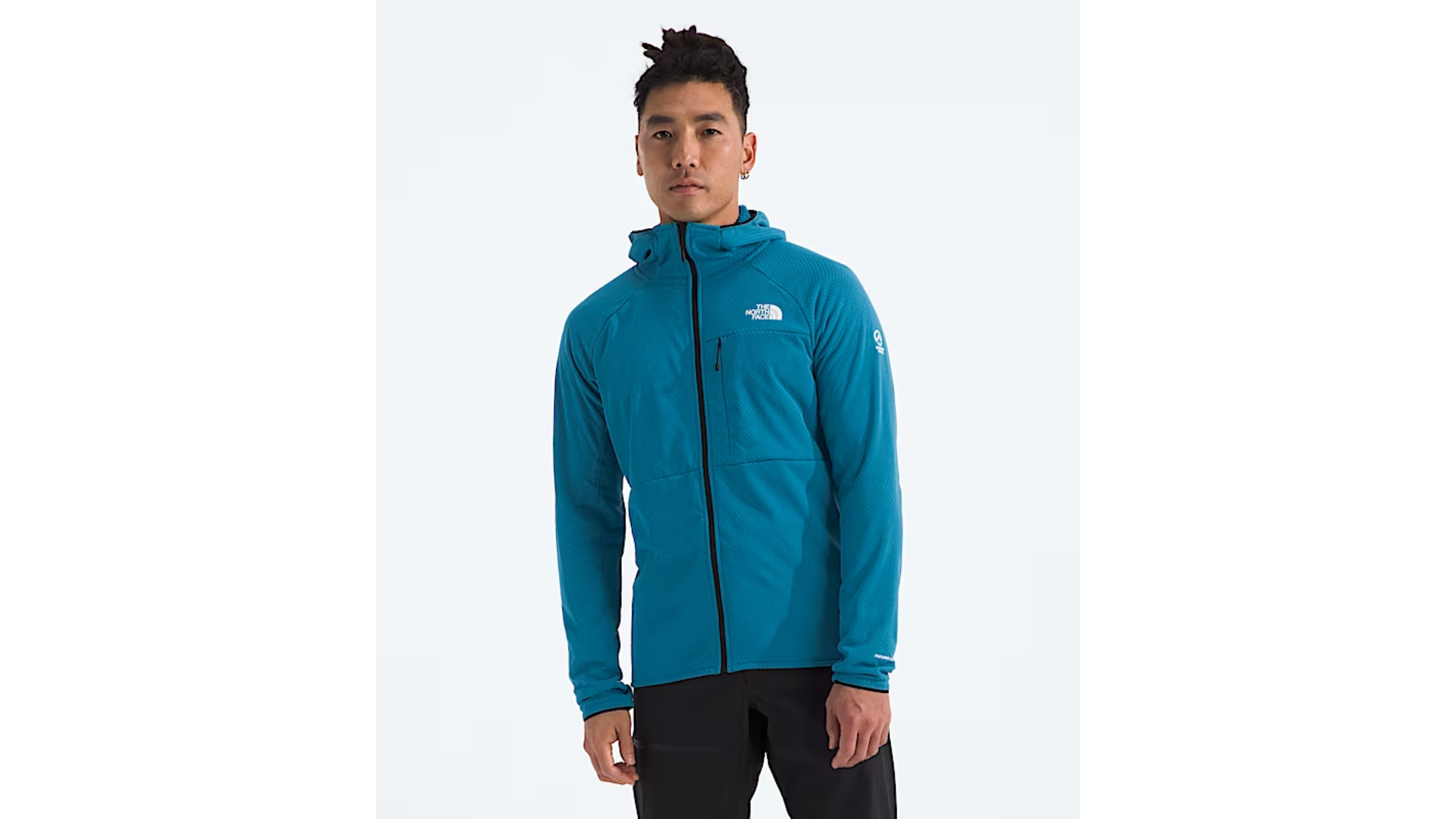 The North Face Summit Series Futurefleece Full Zip Hoodie in blue
