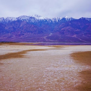 Badwater Basin death valley lake manly