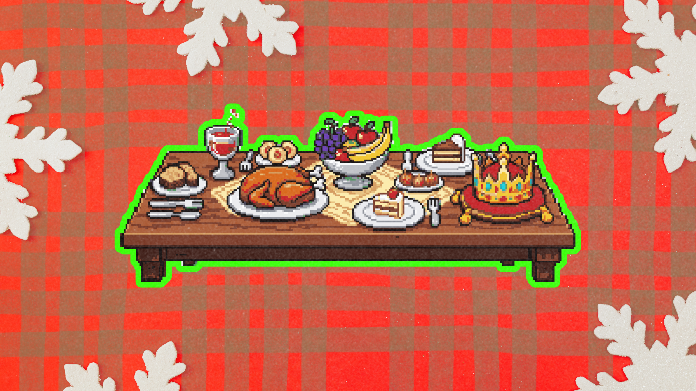 holiday feasting eating