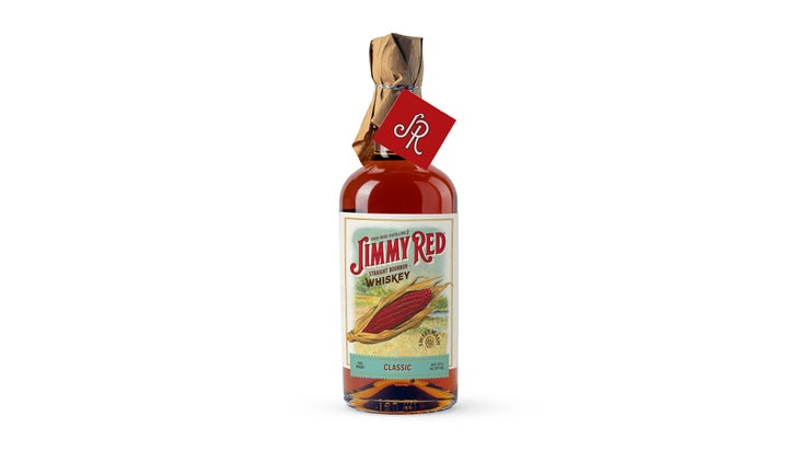 Jimmy Red Straight Bourbon Whiskey, an artisan whisky that tastes like where its from