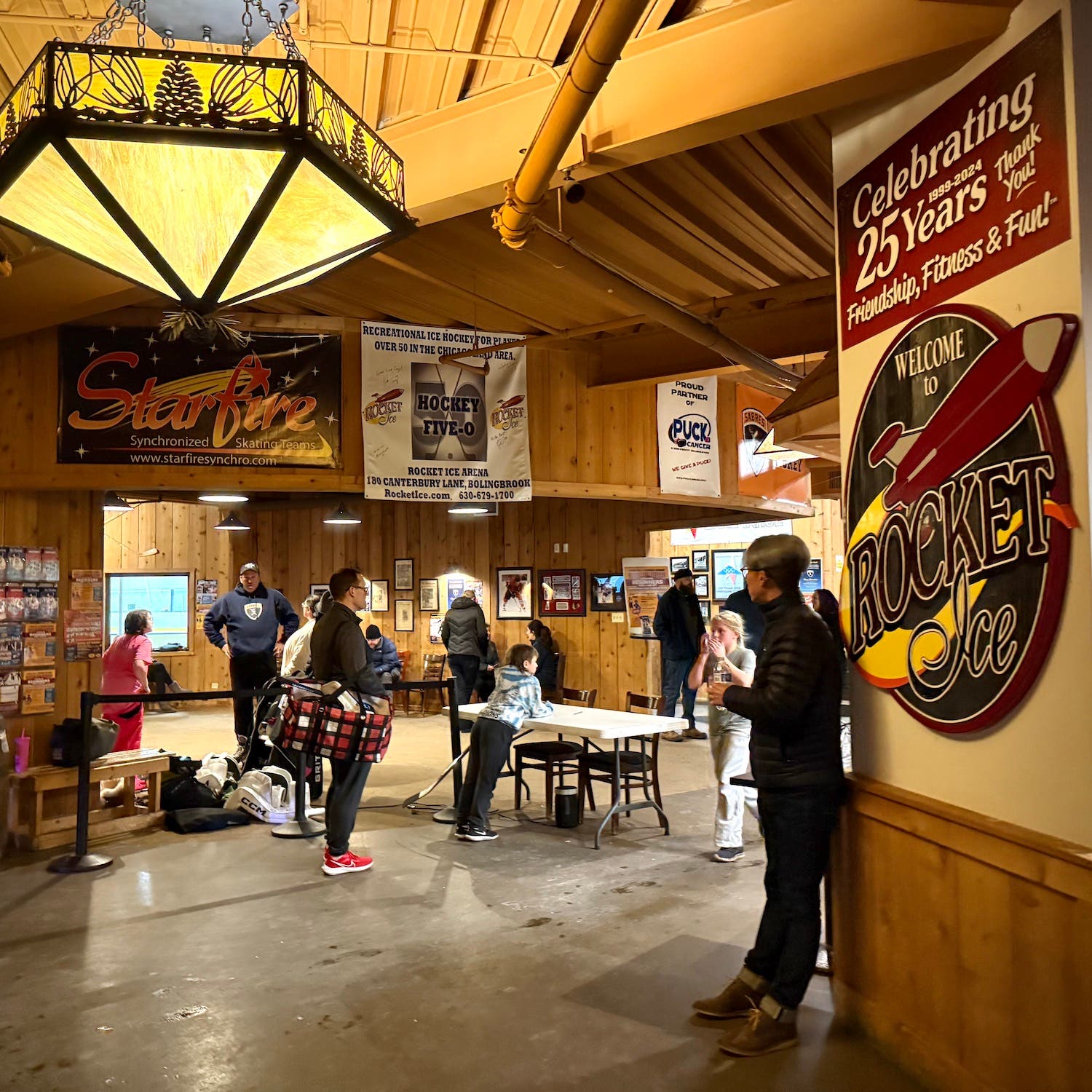 Scenes from the lobby