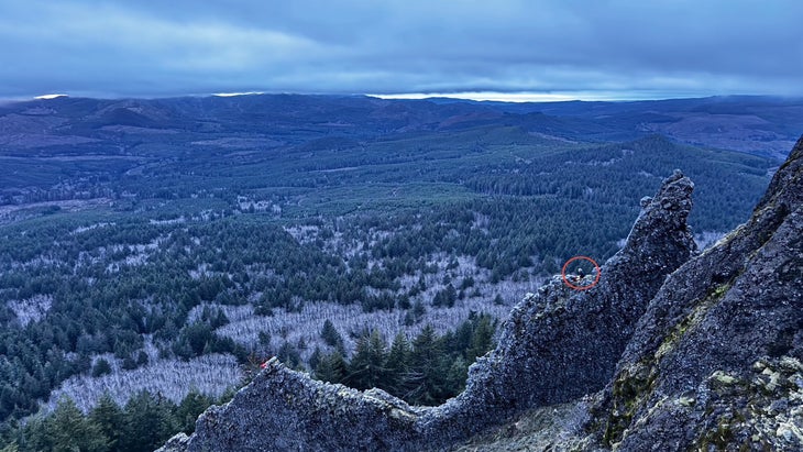 knife ridge saddle mountain rescue