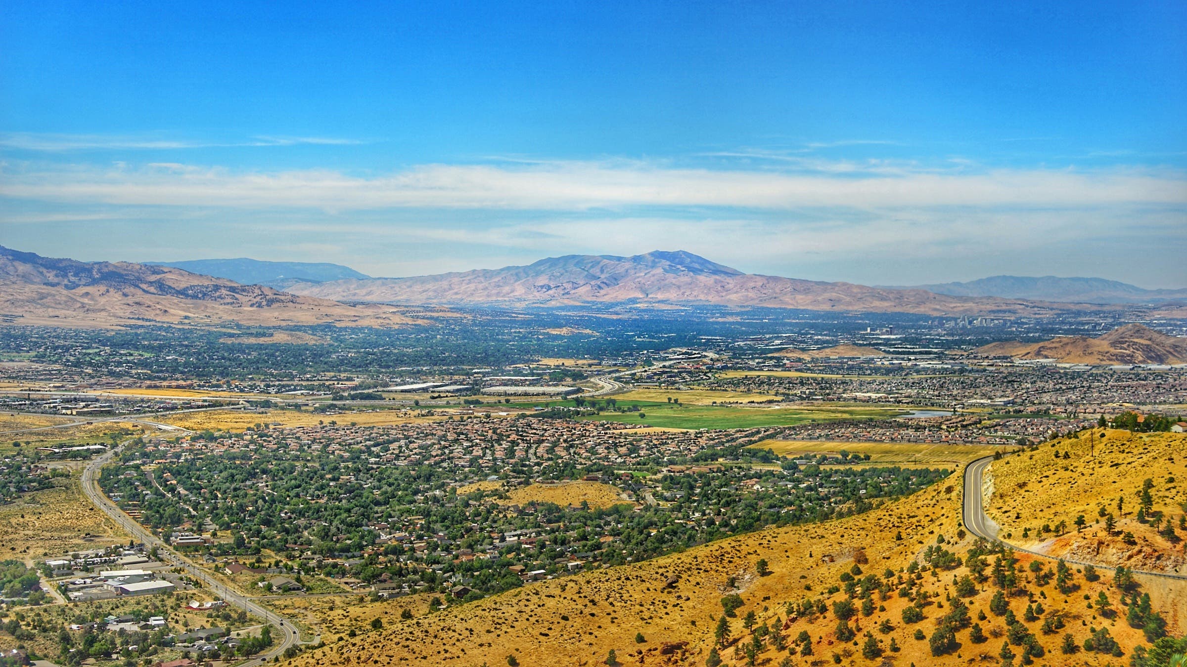 Reno, NV from afar