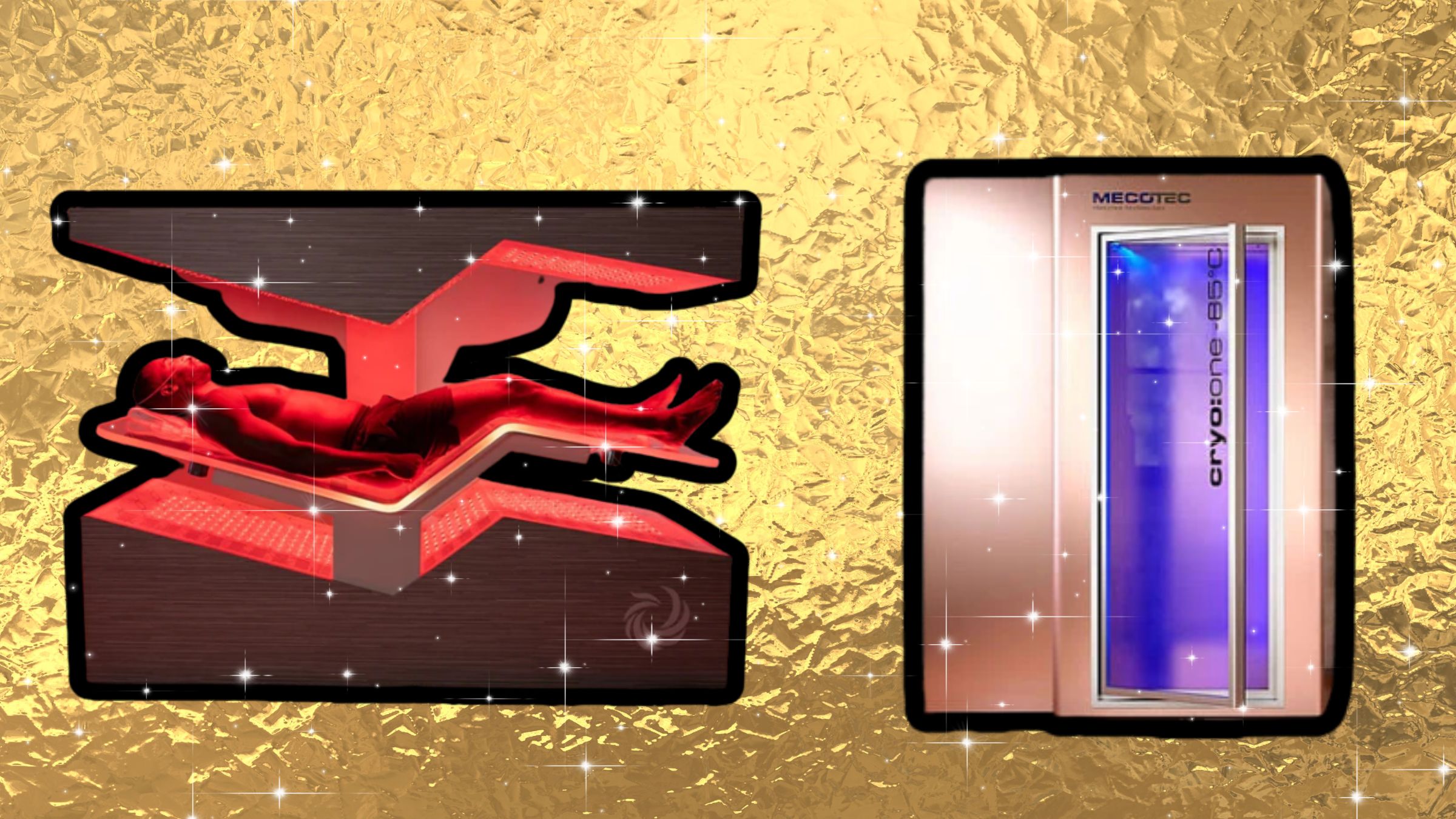 Ammortal Chamber (left) cryo:one+ (right)