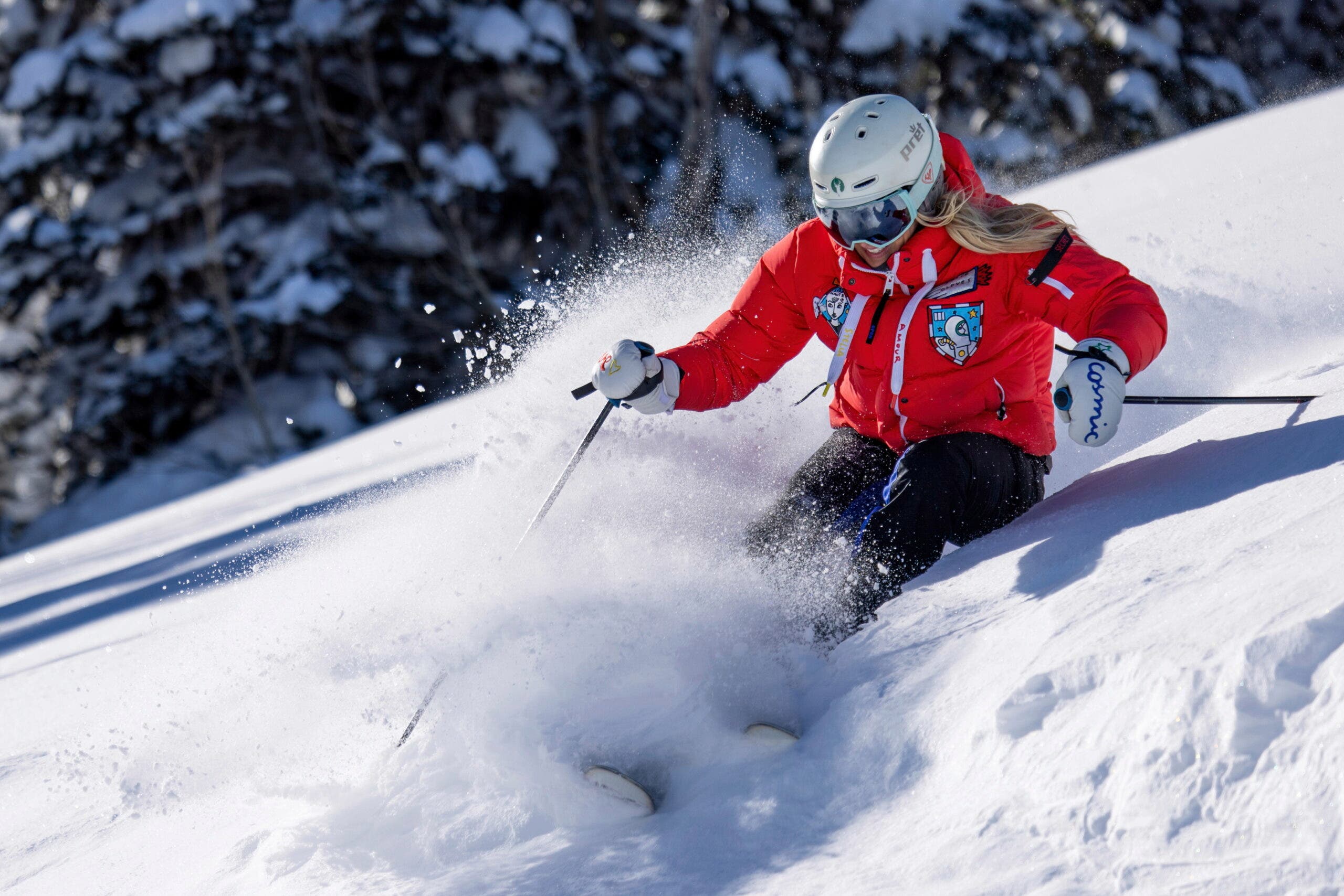 Jillian Vogtli, one of Deer Valley's Ski With a Champion Olympians