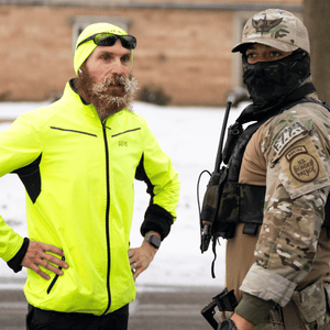 A runner and ICE in Minnesota