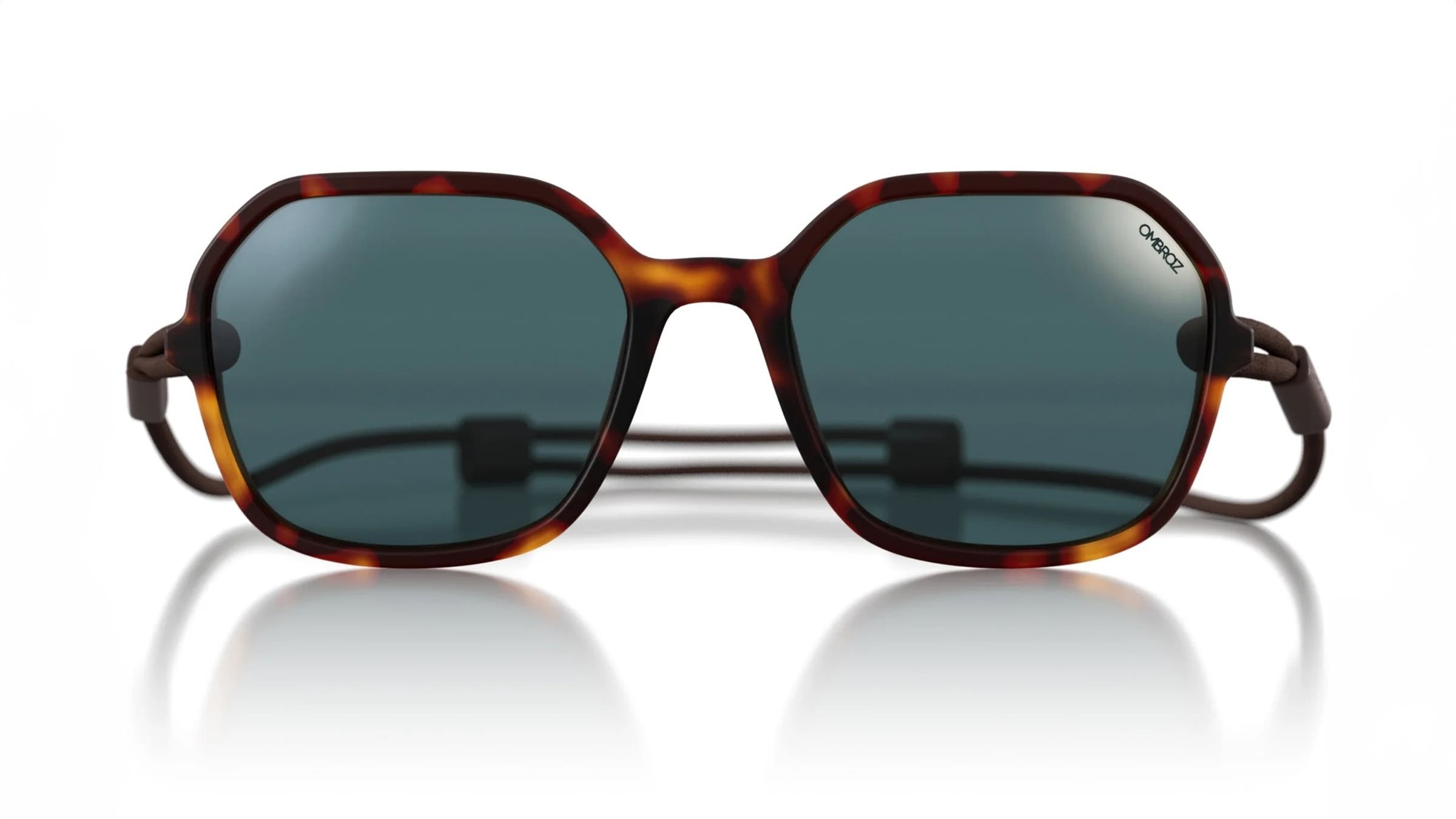 Ombraz Cammina Sunglasses on white background.