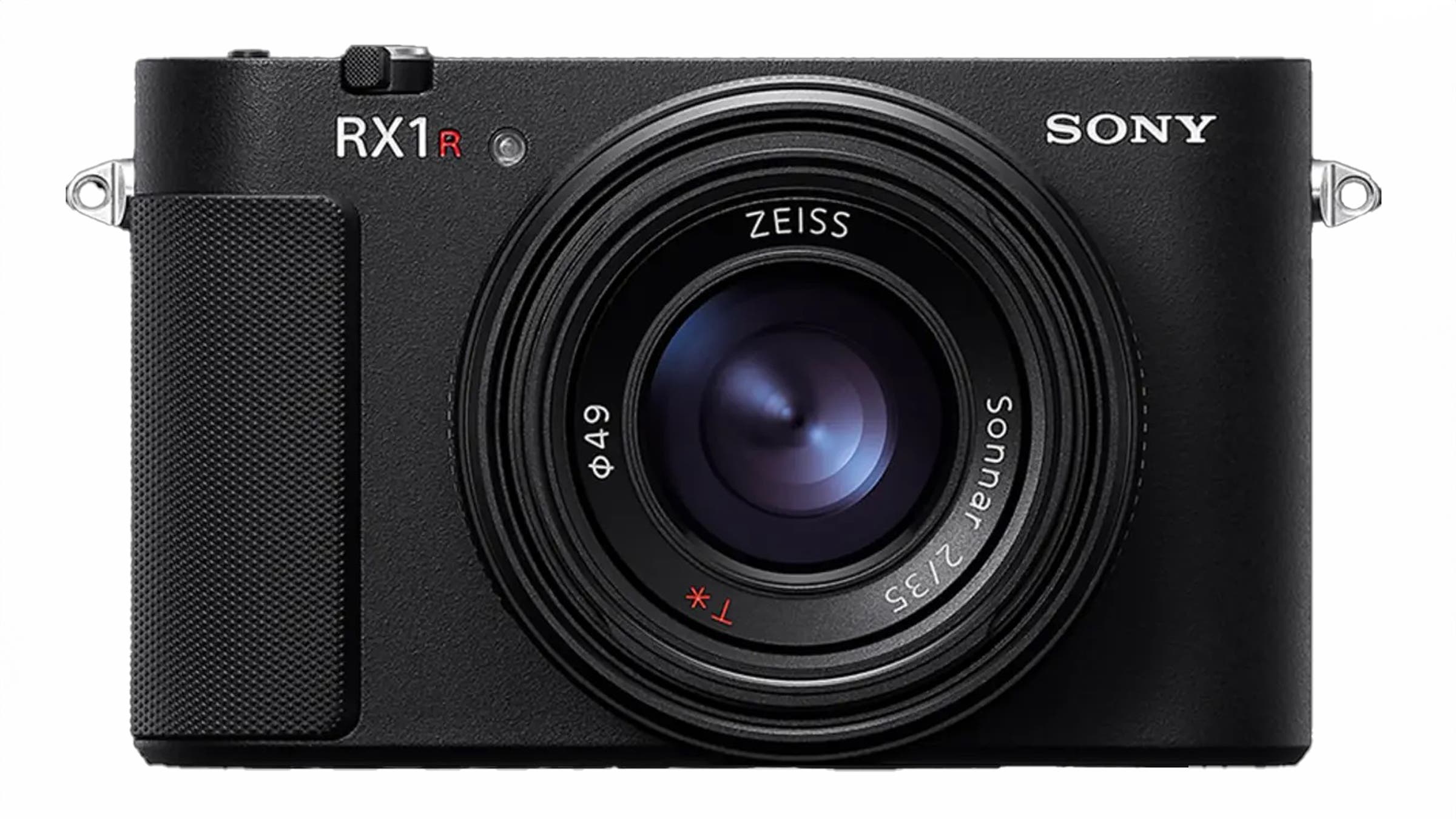 Sony RX1R III compact camera on white background.