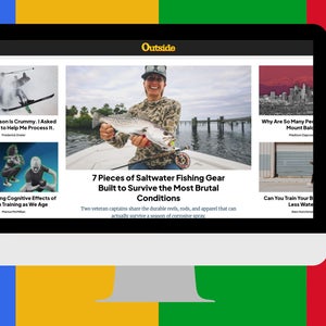 google colors behind Outside homepage