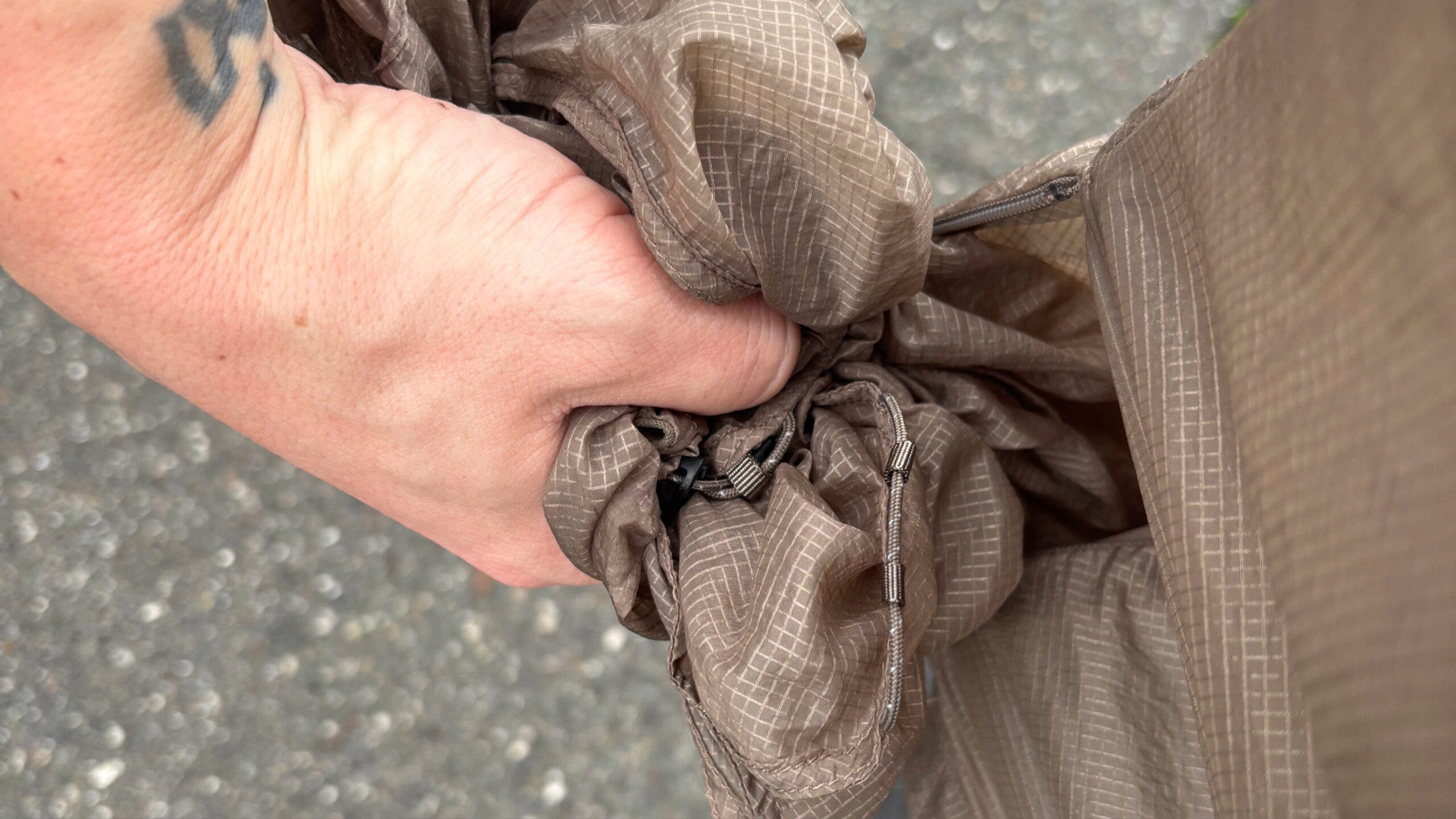 satisfy rippy modular windbreaker testing