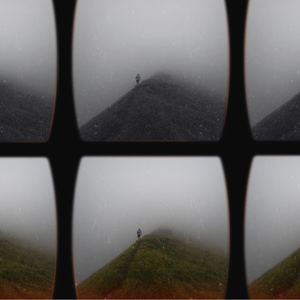 uphill walking featured image in multiple camera frames