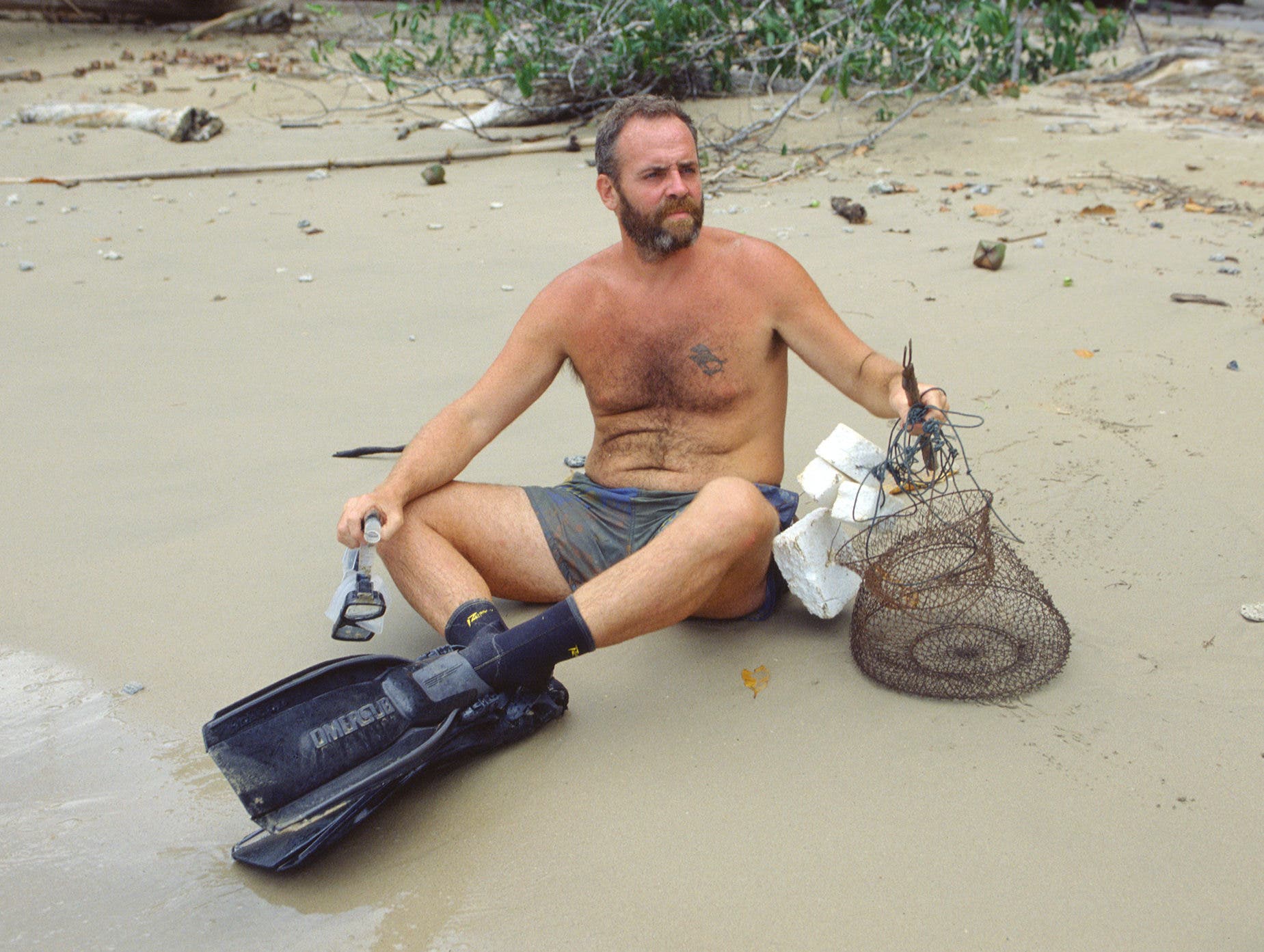 Richard Hatch, winner of Season 1 of Survivor 