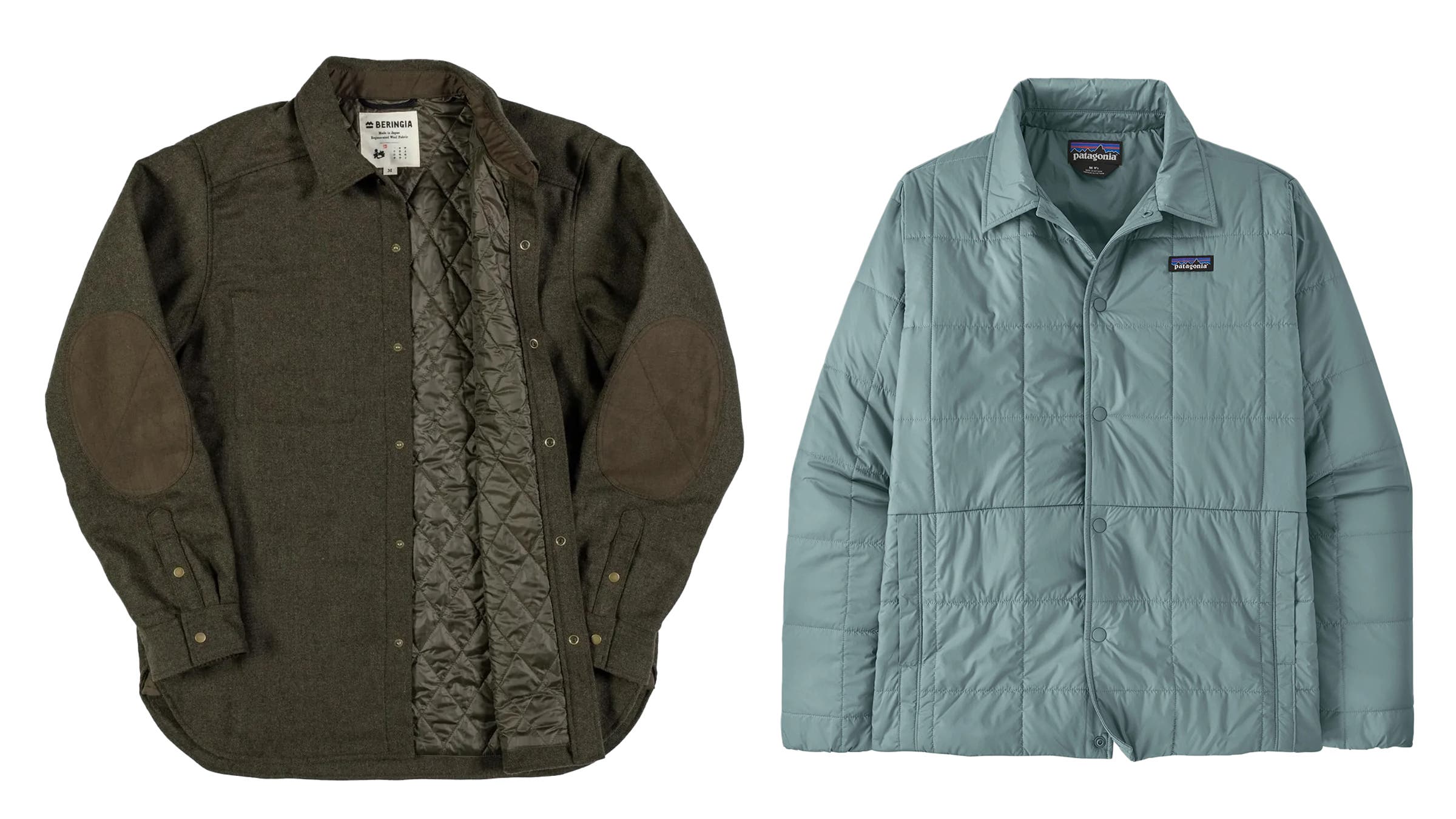 Beringia and Patagonia Insulated Work Shirts