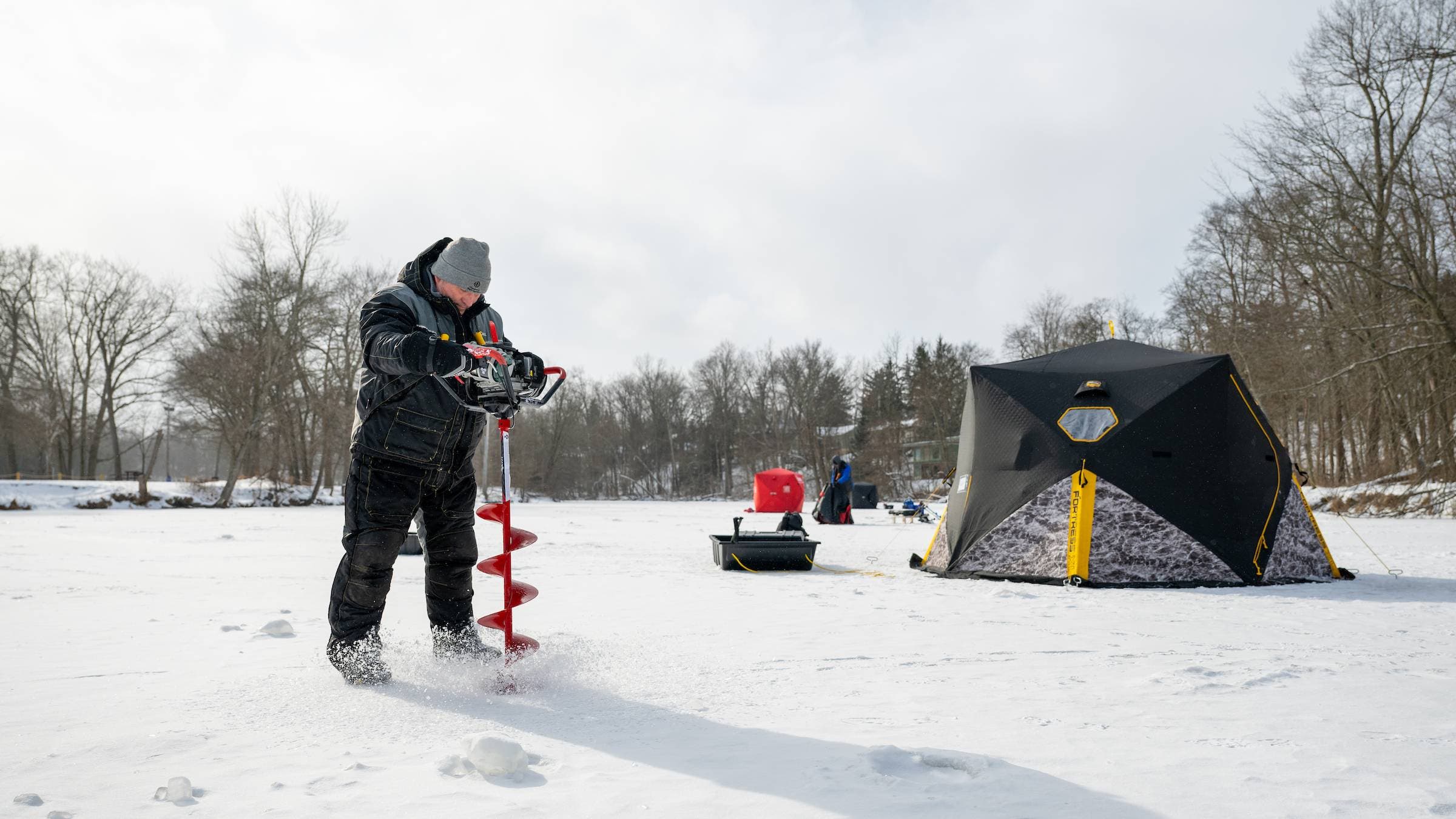 Cleveland ice fishing