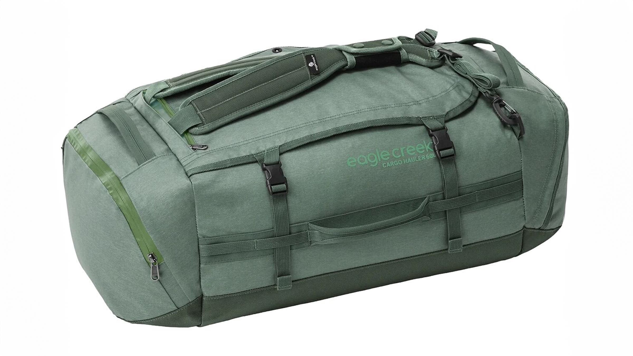 Eagle Creek Cargo Hauler 60L duffel bag on white background