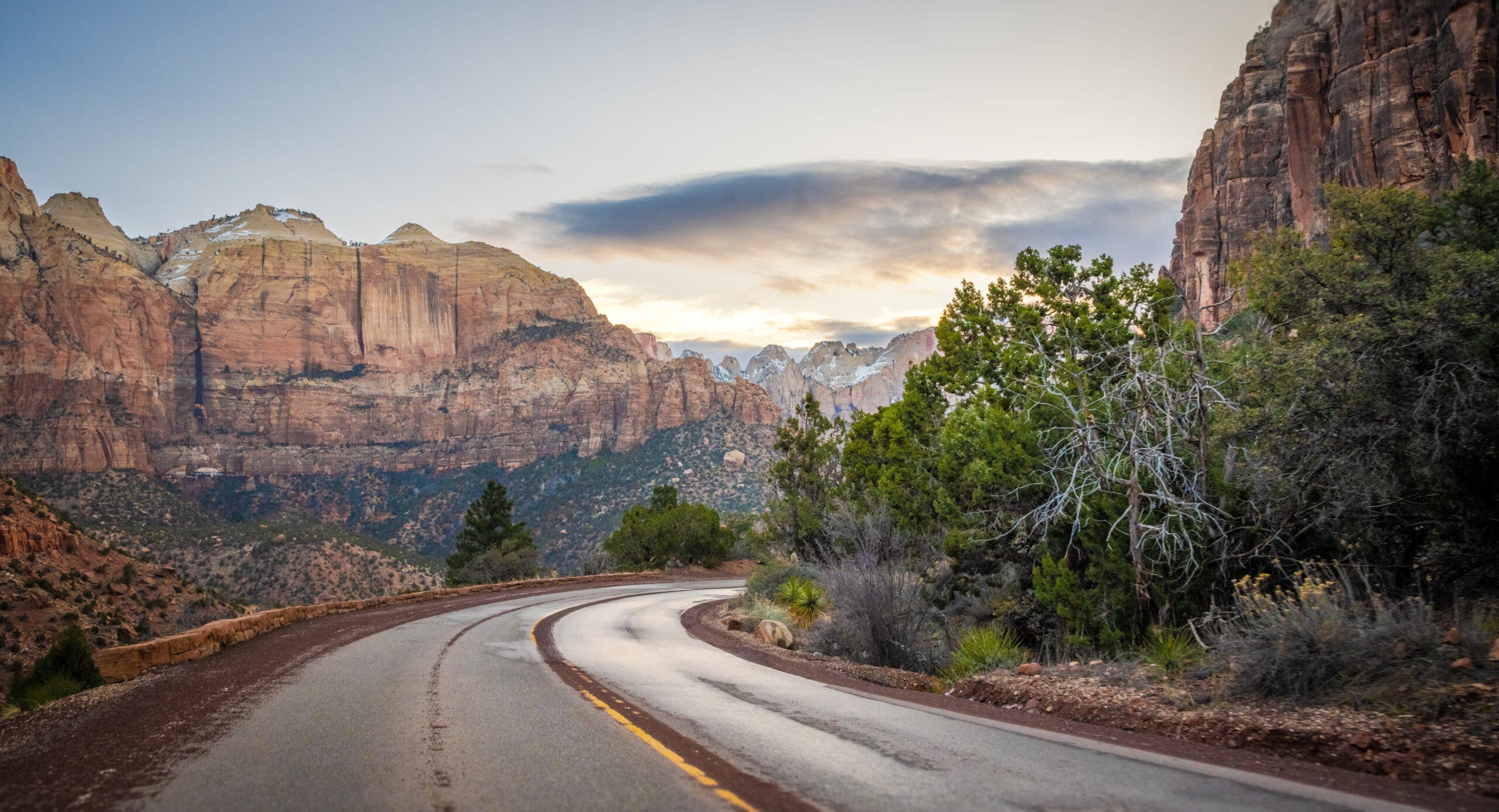 Zion National Park scenic drive 