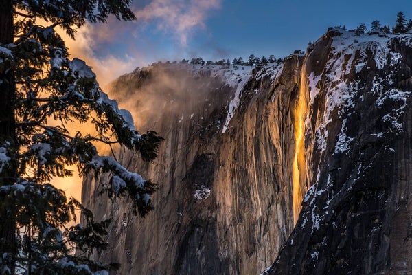 Firefall at Yosemite