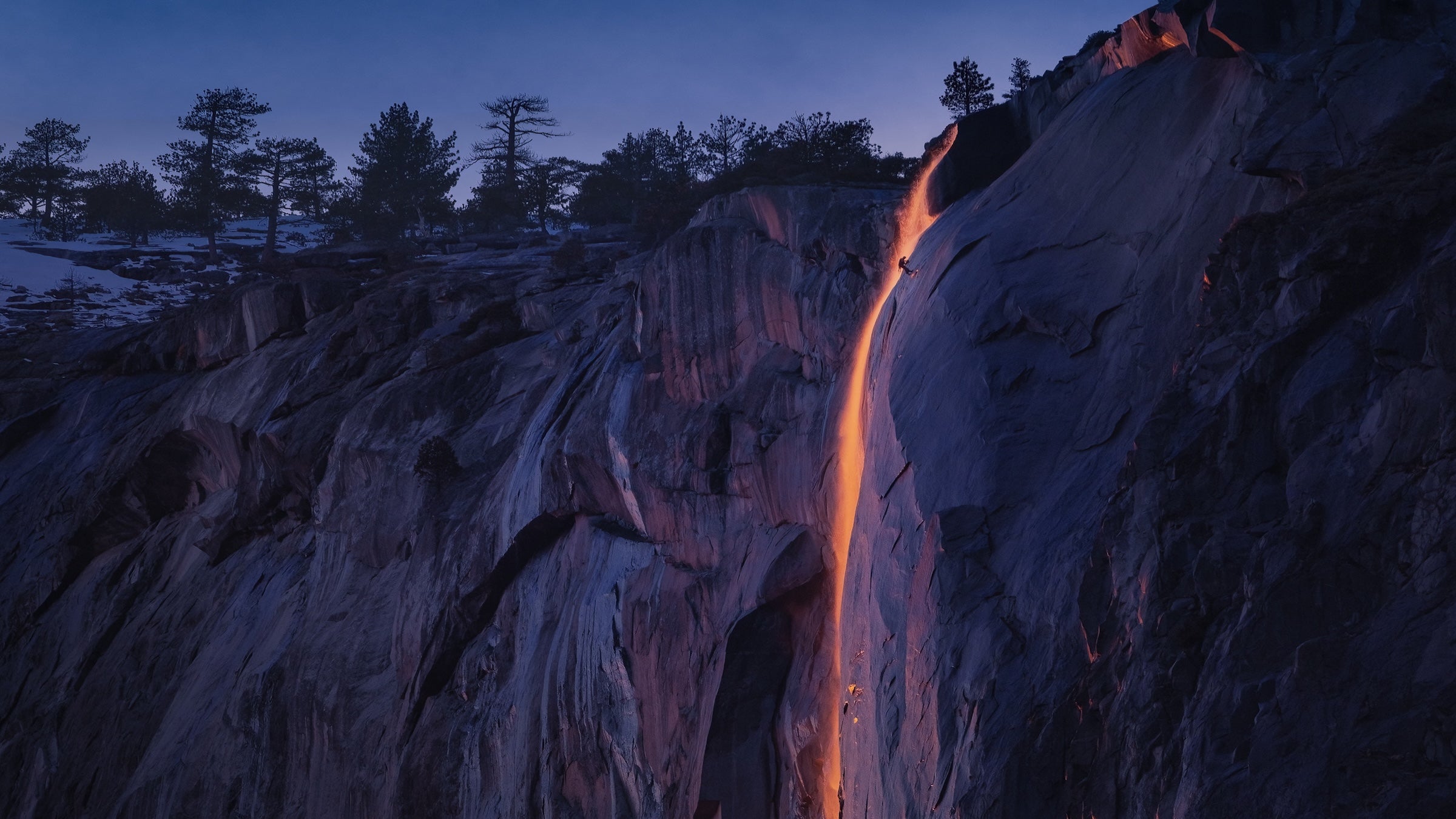 Yosemite's famous Firefall phenomenon lasts for just a brief window every year