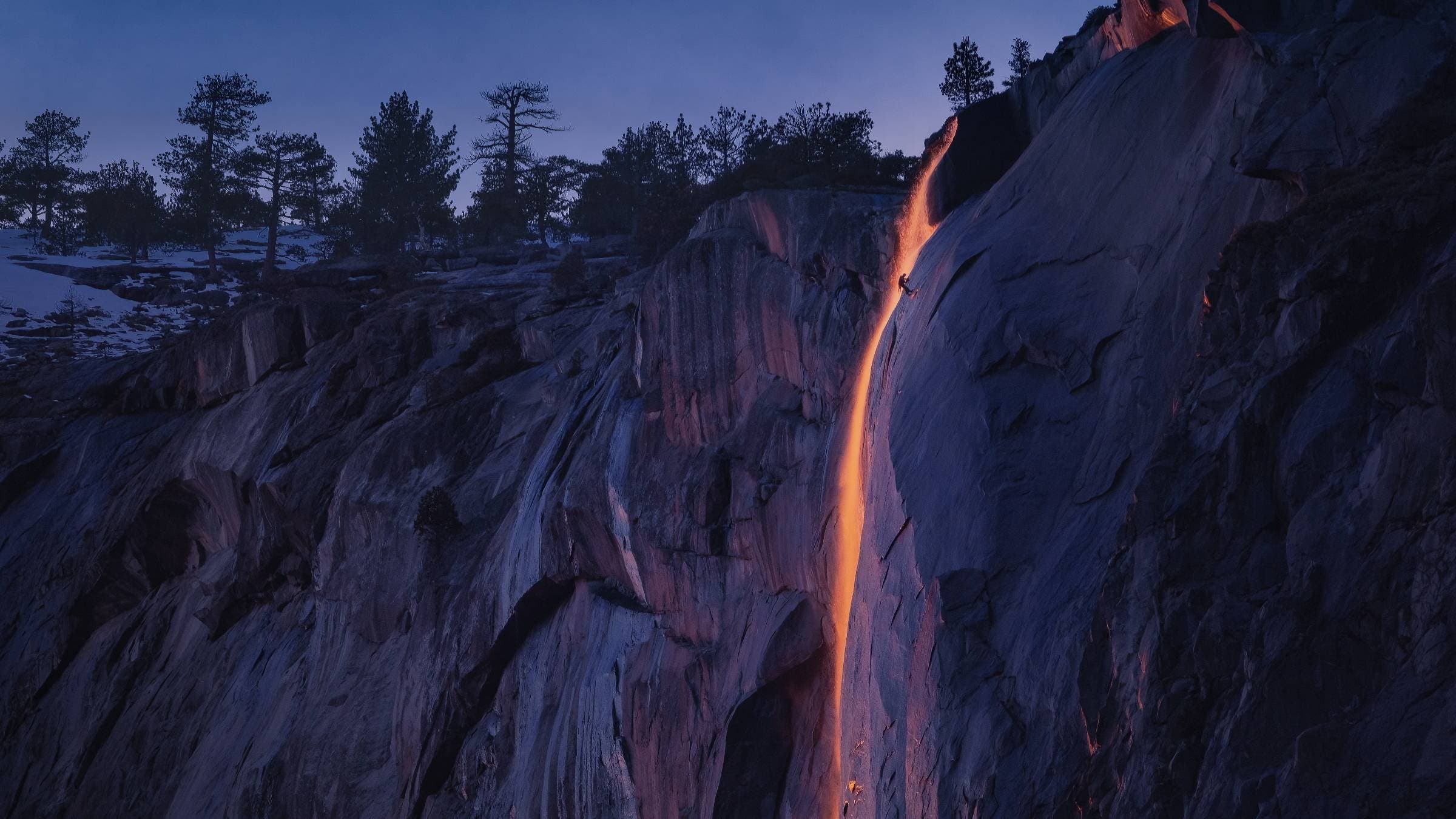 Horsetail Falls Firefall