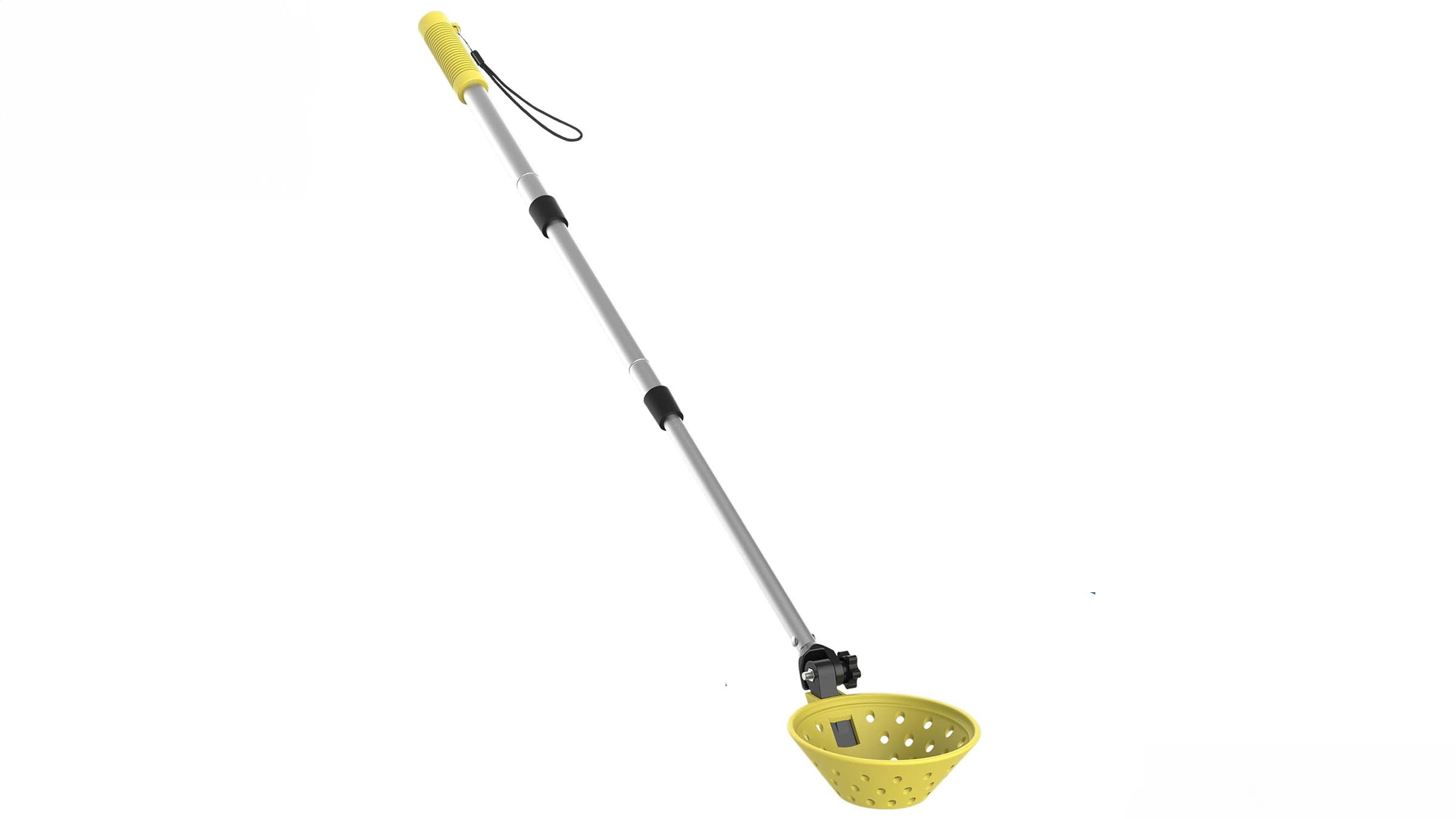 Huntury Retractable Ice Fishing Skimmer on white background