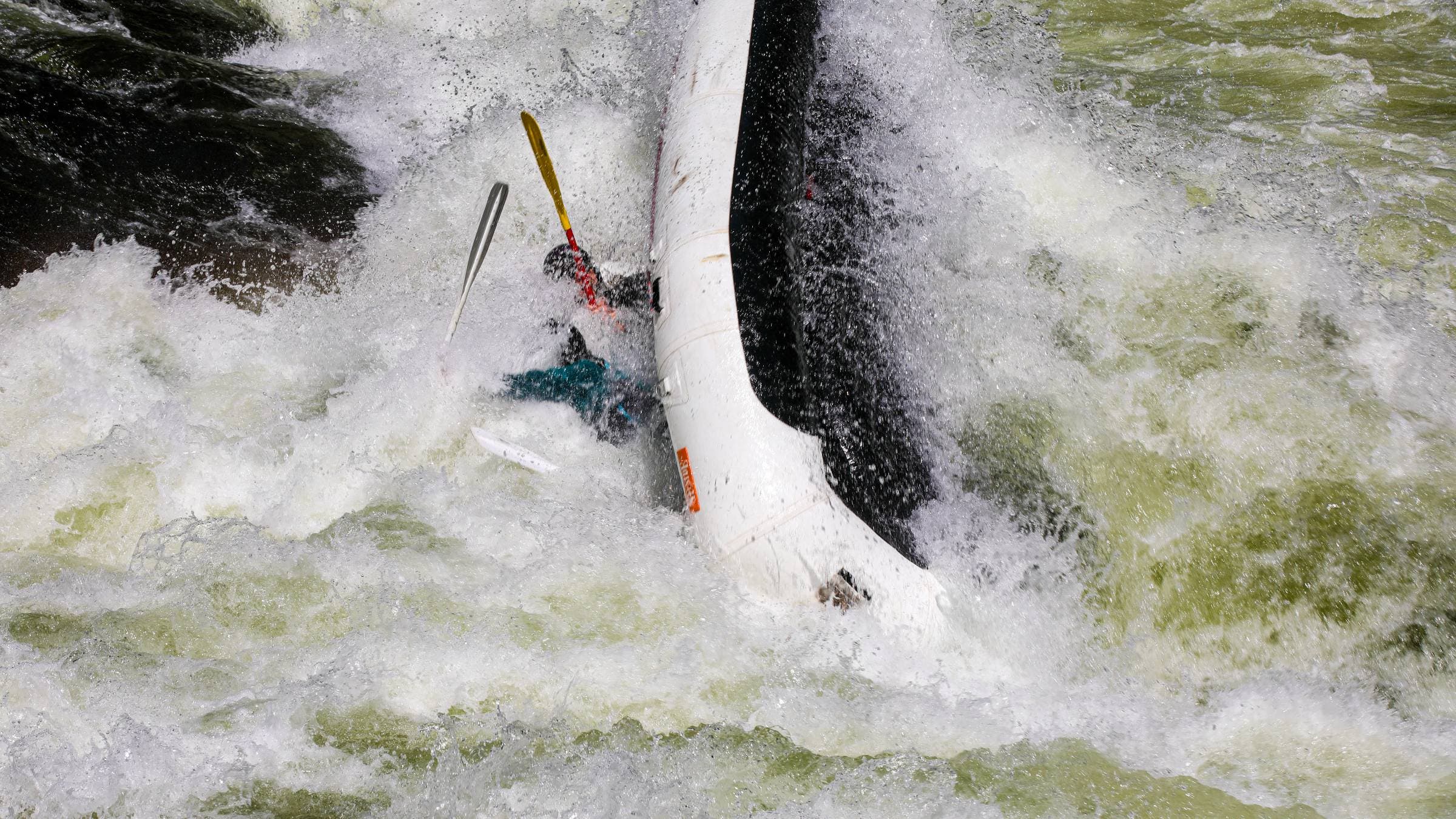 Lochsa Falls wipeout