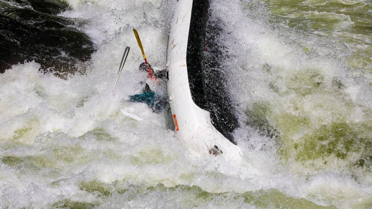 Lochsa Falls wipeout