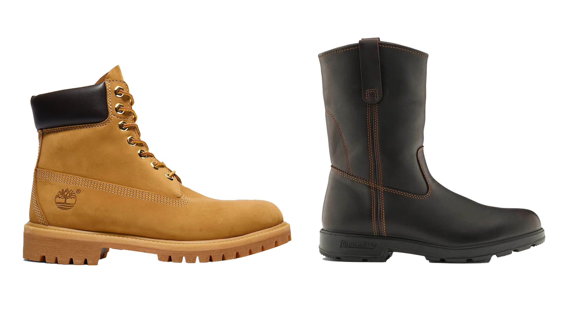 Timberland and Blundstone workboot