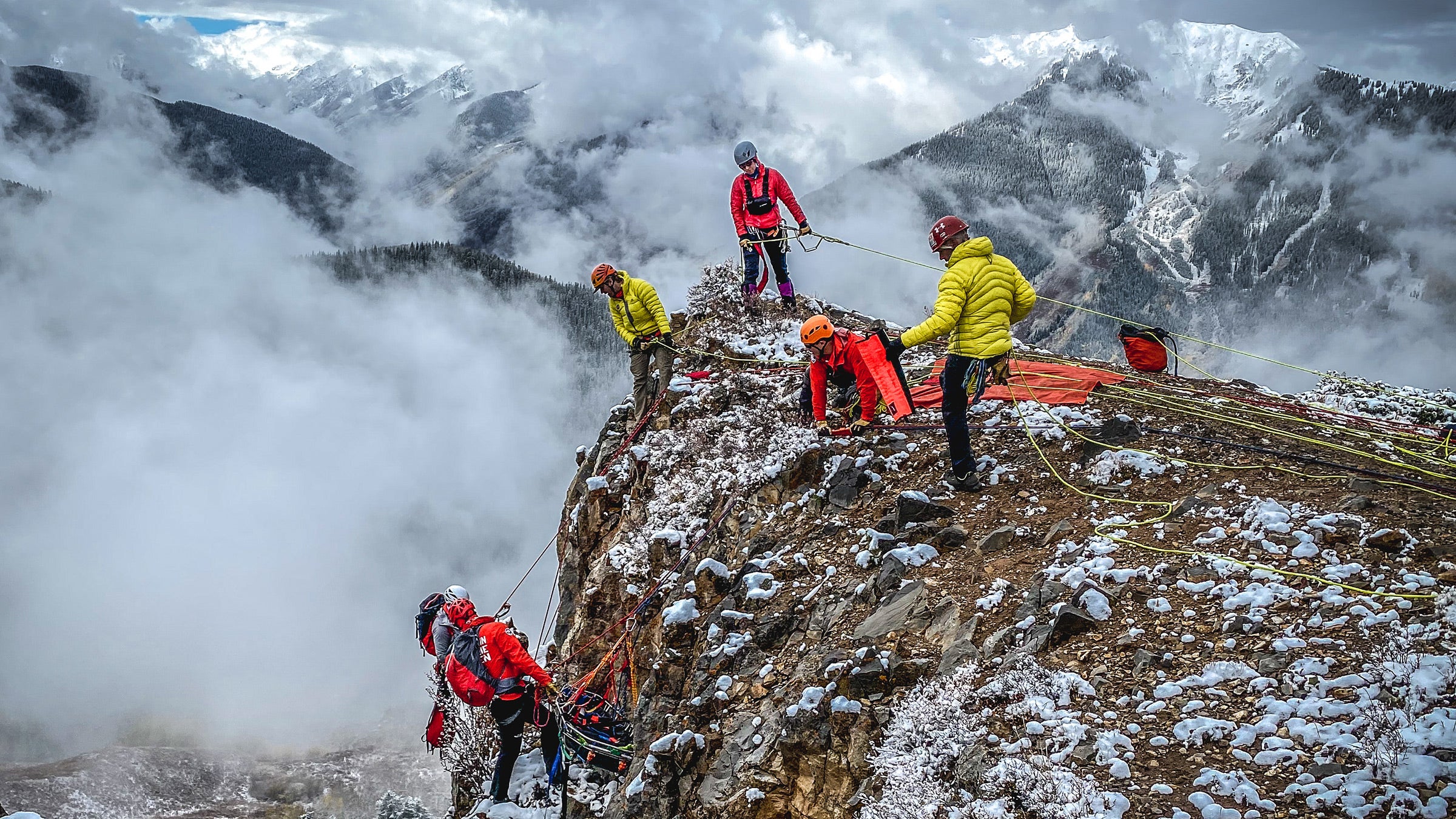 SAR squads train personnel for several weeks or months to prepare them for rescue
