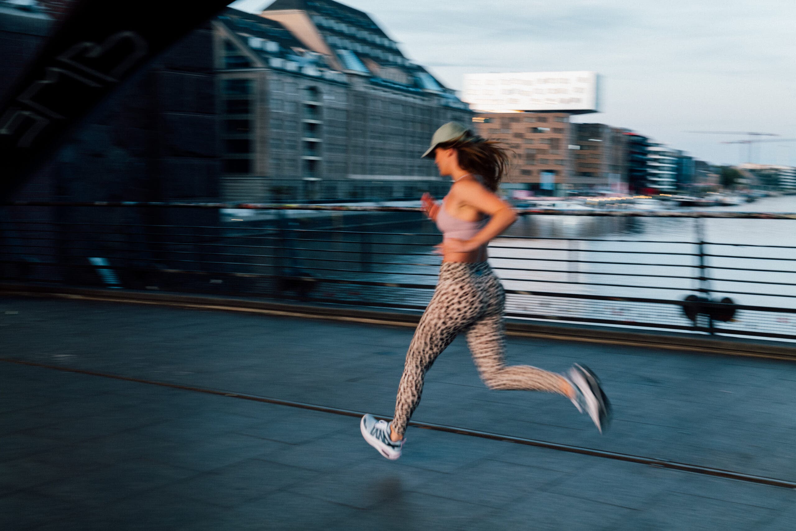Woman running