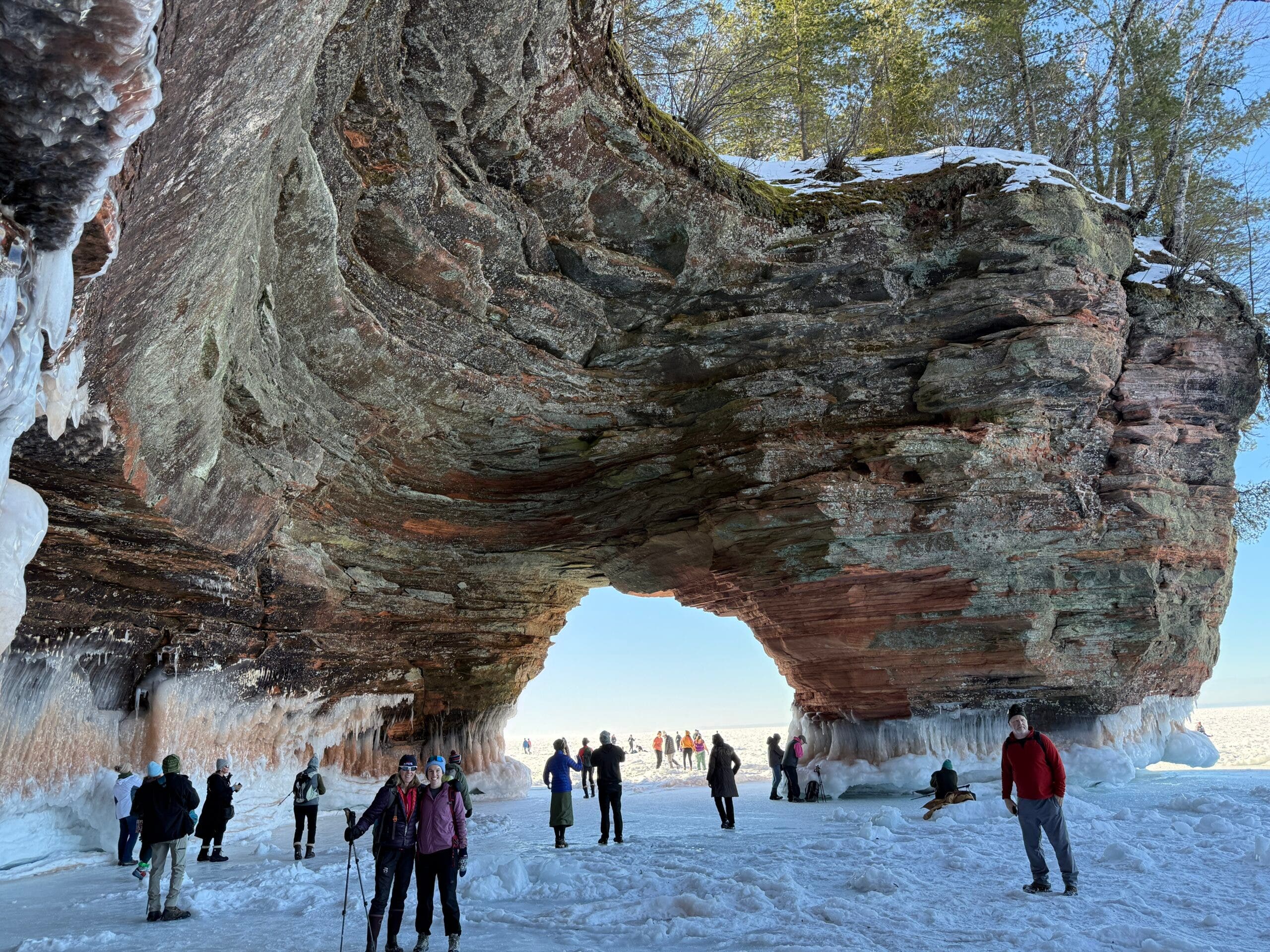 Apostle Island Ice Caves