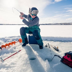 Wyoming Ice Fishing