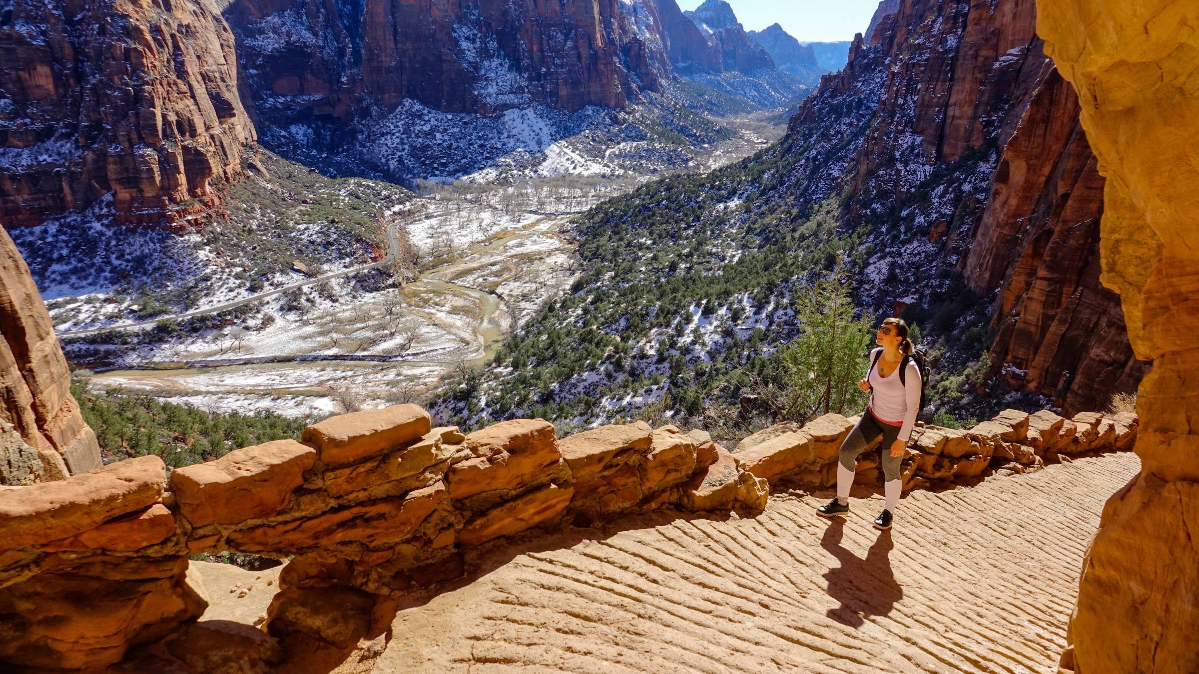 Zion National Park in Winter