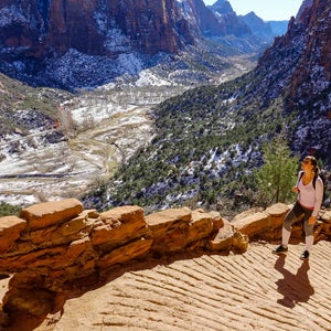 Zion National Park in Winter