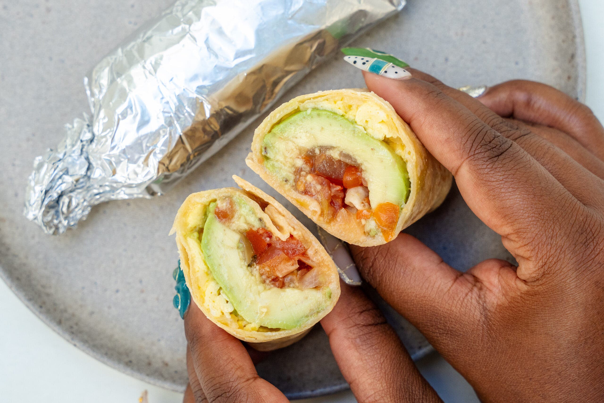 ashley caldwell breakfast burrito 