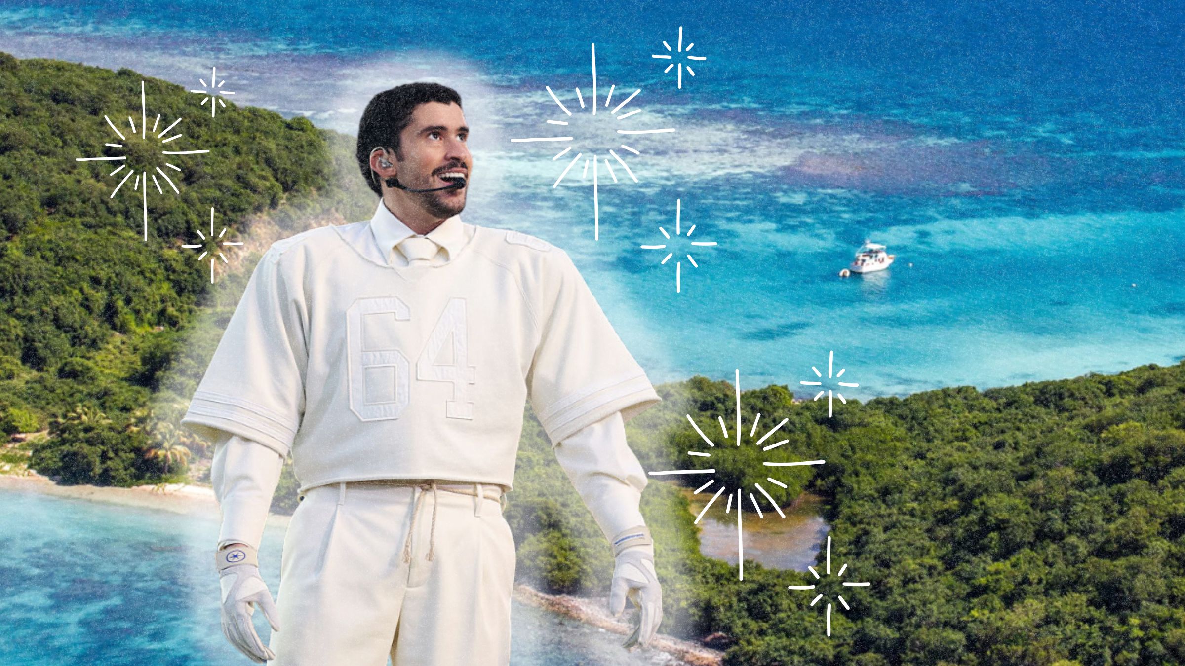 Bad Bunny over Puerto Rico